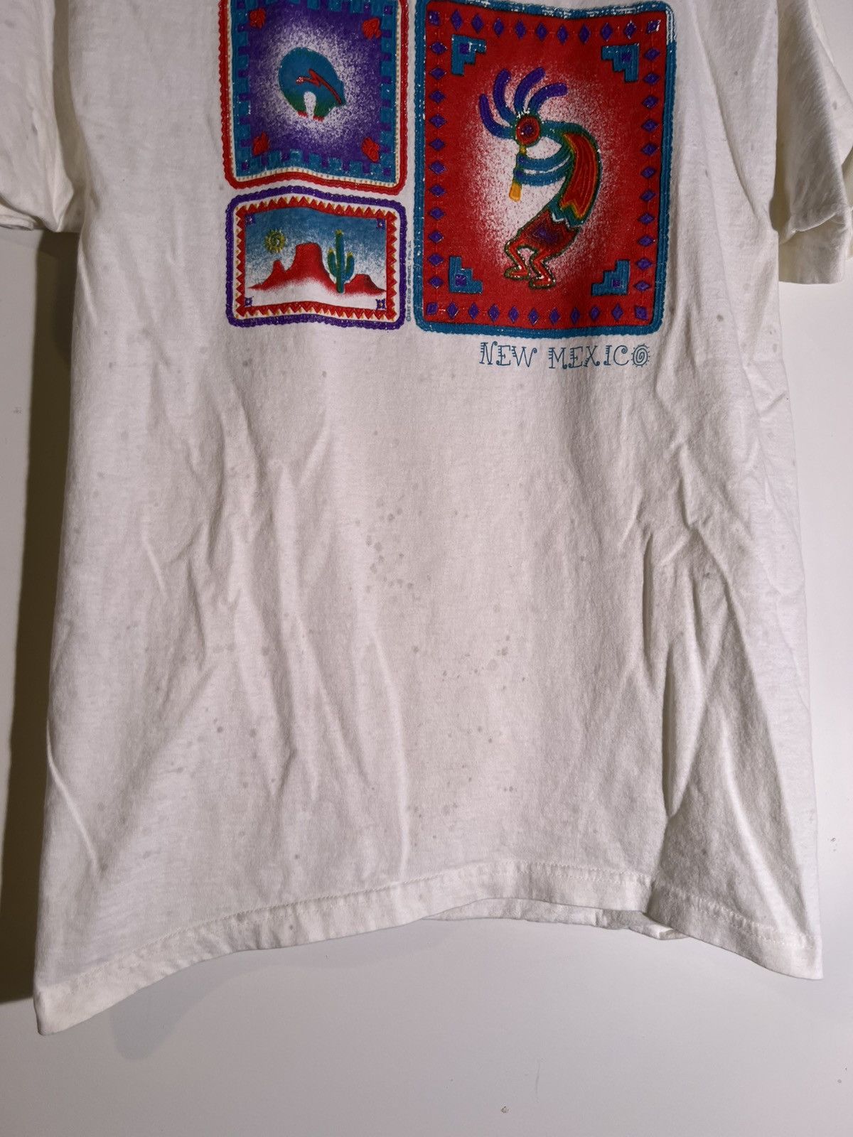 Vintage 90’s 2000’s Y2K VTG Vintage New Mexico NM Desert Art T Shirt Size US M / EU 48-50 / 2 - 4 Thumbnail