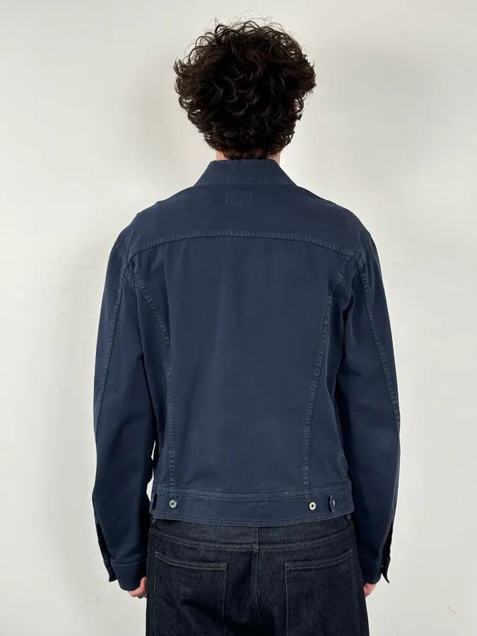 Dolce & Gabbana 2000s Dolce & Gabbana Navy Workwear Denim Jacket Size US L / EU 52-54 / 3 - 2 Thumbnail