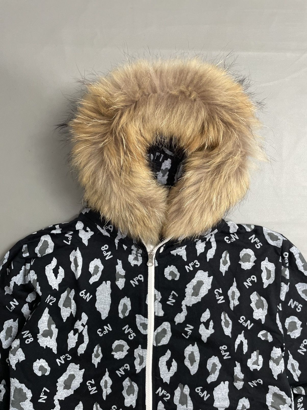 Hysteric Glamour Lock Heaven Zip Fur Hoodie Leopard Style Size US L / EU 52-54 / 3 - 3 Thumbnail