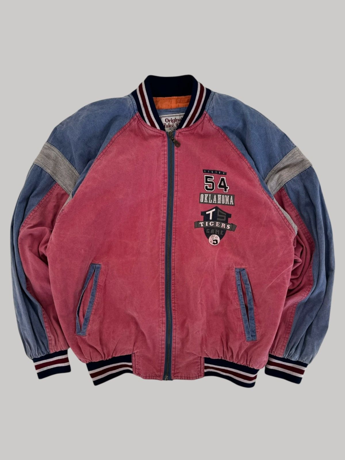 Vintage Vintage oklahoma bomber jacket Size US L / EU 52-54 / 3 - 1 Thumbnail