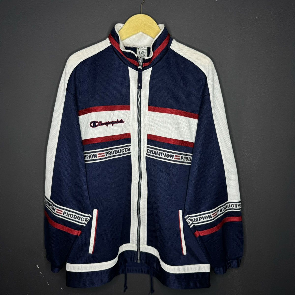 Champion Vintage Champion Jaspo Track Jacket Size US L / EU 52-54 / 3 - 1 Thumbnail