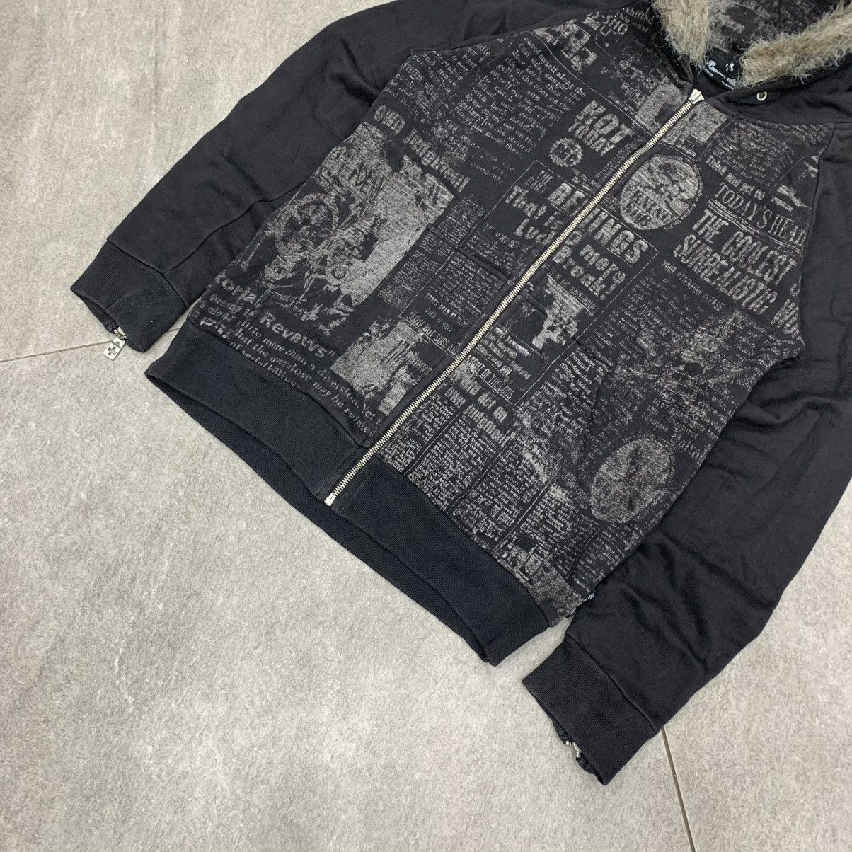 BERNINGS SHO Berning Sho Poem Fur Hoodie Size US M / EU 48-50 / 2 - 5 Thumbnail