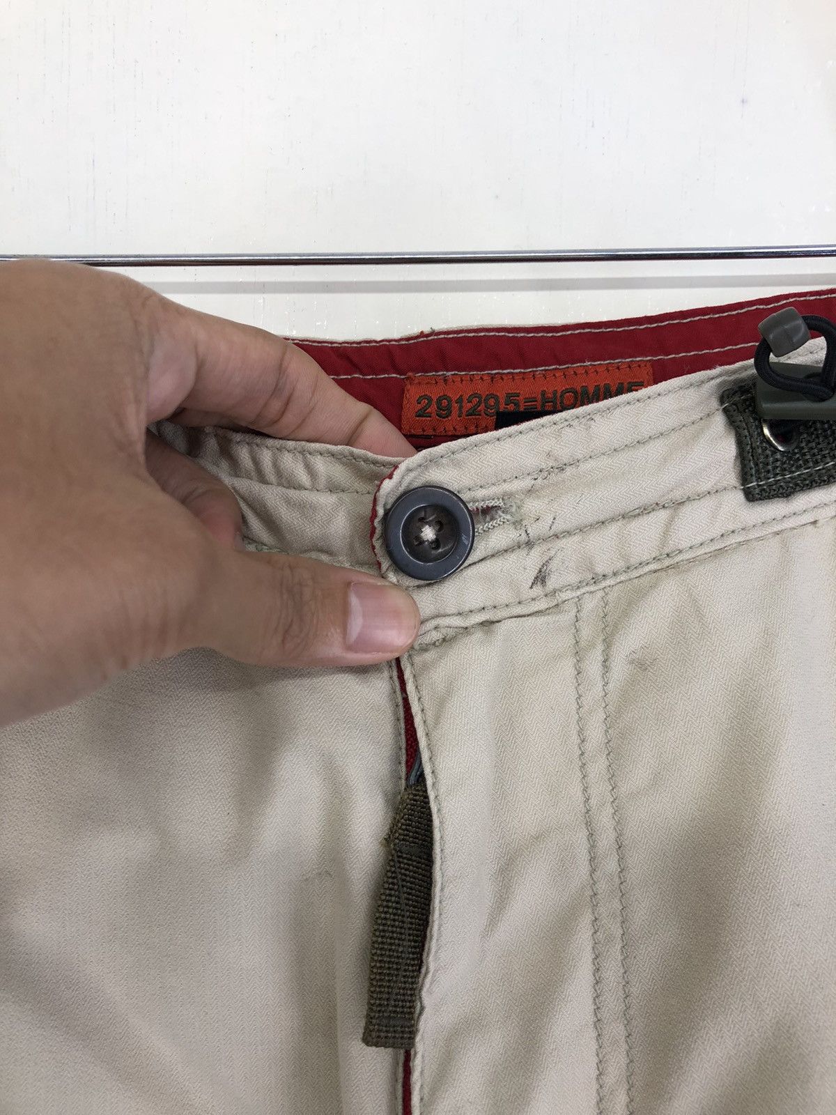 291295=Homme 291295=Homme Multipocket Cargo Pants Size US 31 - 5 Thumbnail