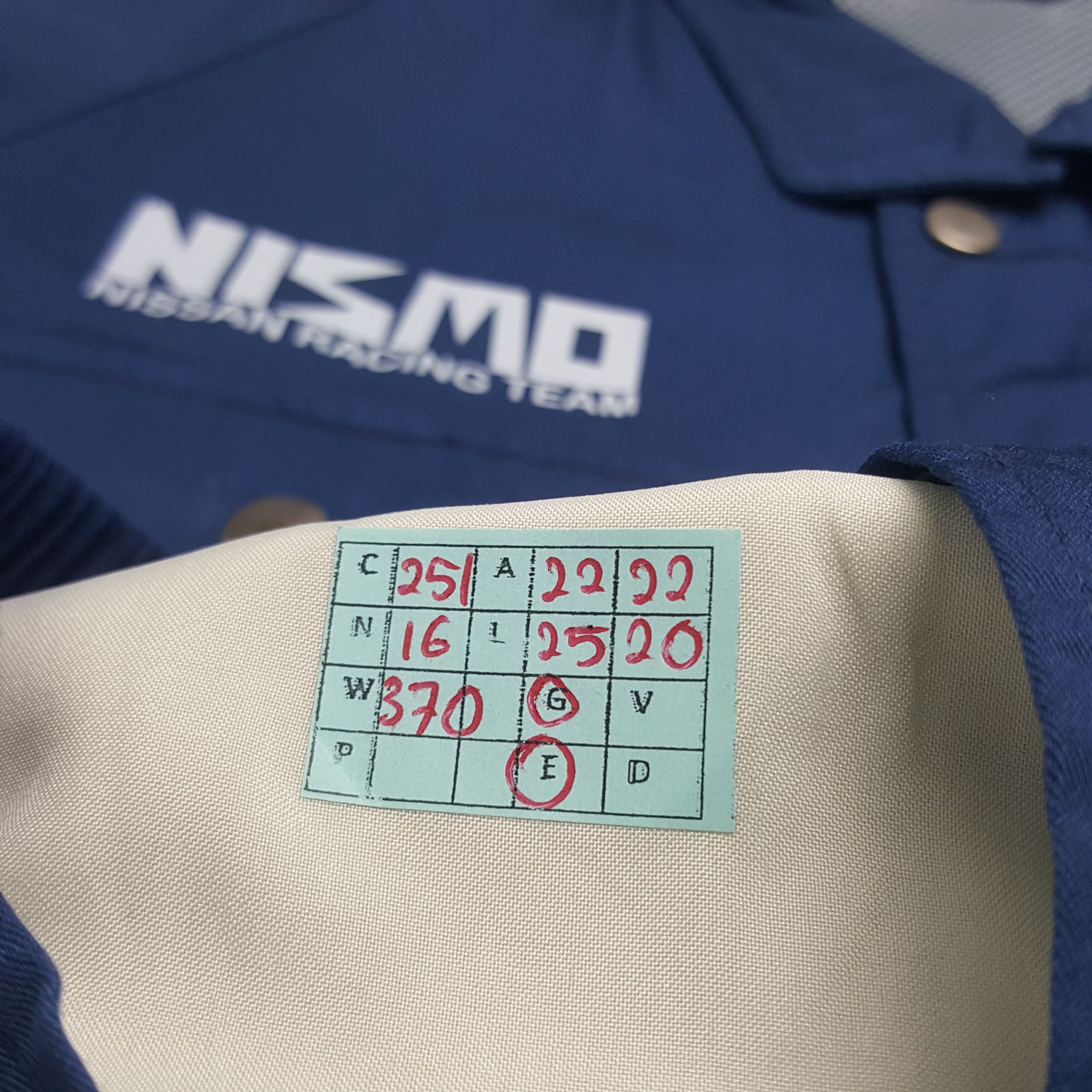Japanese Brand × Vintage Vintage NISMO Racing Team Custom Art Worker Uniform Jacket Size US M / EU 48-50 / 2 - 7 Thumbnail