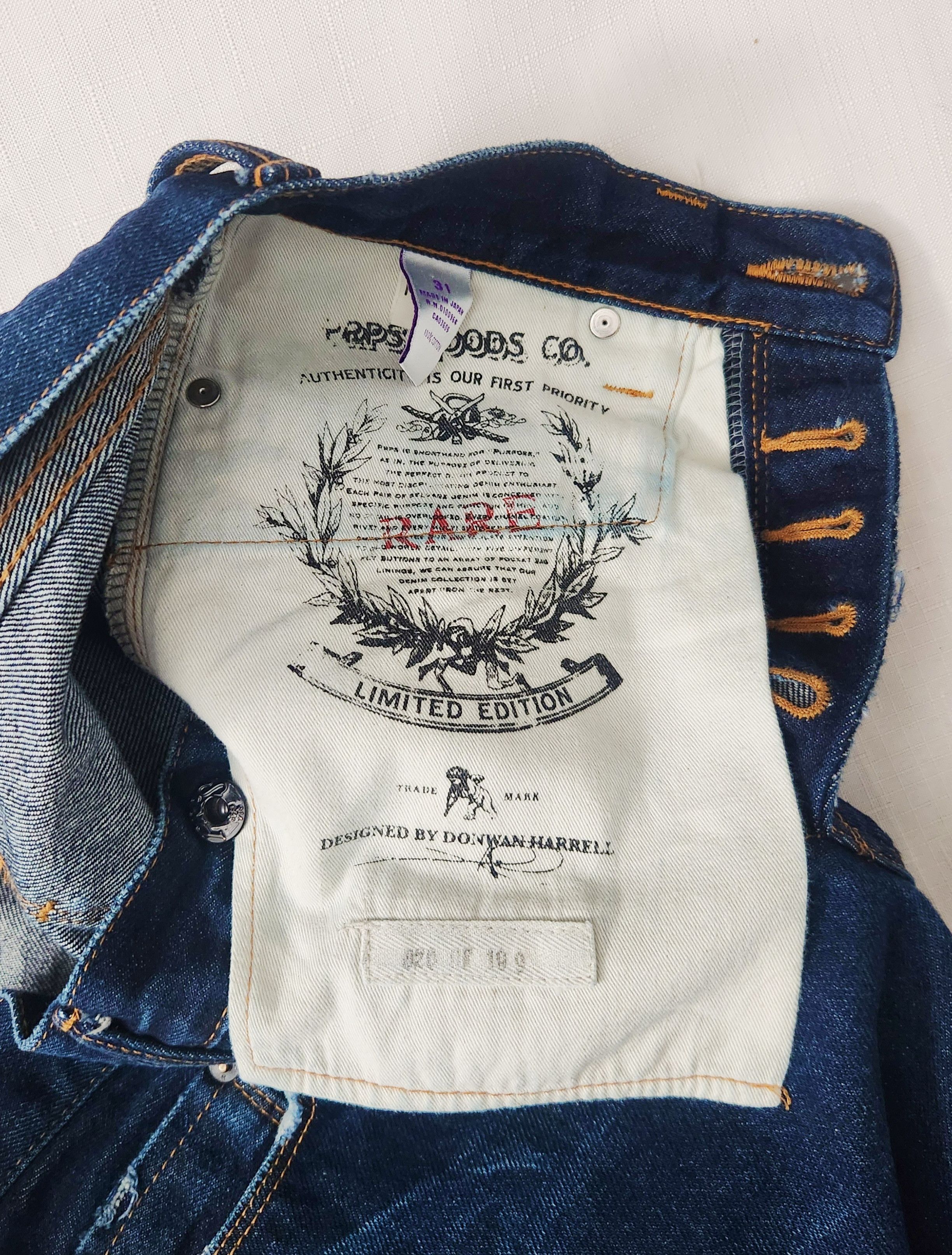 Prps PRPS Limited Edition Rare Japanese Selvedge denim 20 of 109 Size US 31 - 10 Thumbnail