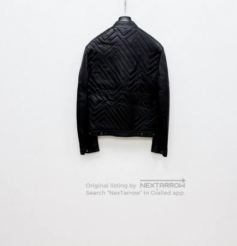 Versace Versace Leather coat Size US S / EU 44-46 / 1 - 4 Thumbnail