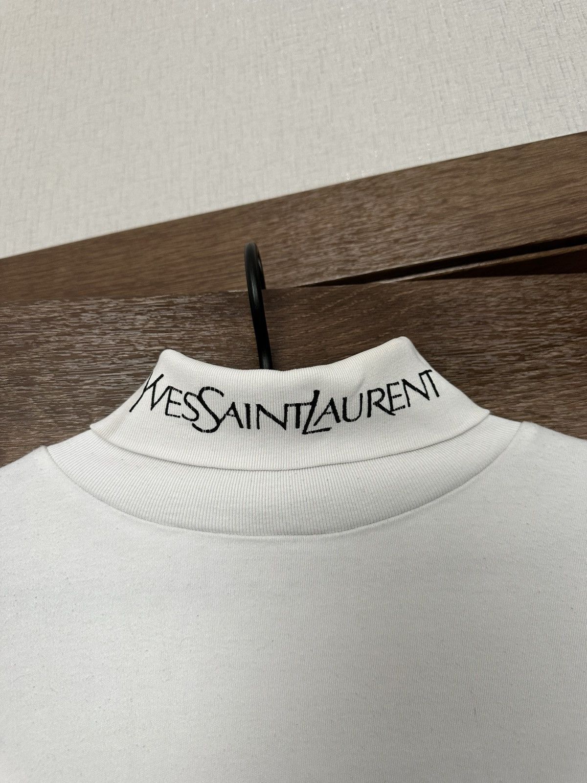 Yves Saint Laurent Yves Saint Laurent YSL Vintage Turtleneck Sweatshirt 90s Size US L / EU 52-54 / 3 - 6 Thumbnail
