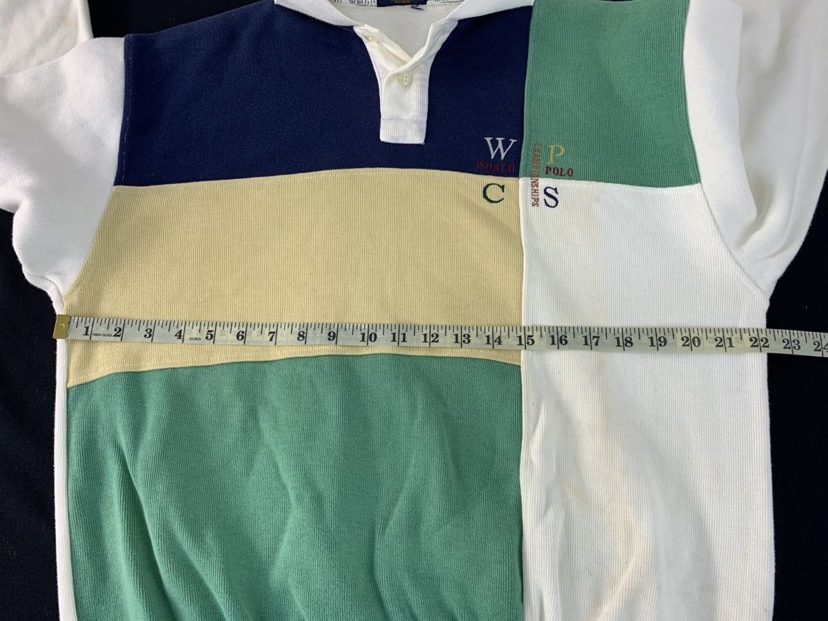 Japanese Brand World Polo Championship GB Crewneck Pullover Embroidery Logo Size US L / EU 52-54 / 3 - 8 Thumbnail
