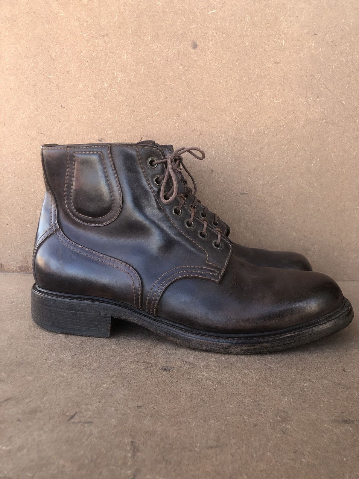 Notify Notify Brown Horse hide Leather Men’s Boots Size 42 Size US 8 / EU 41 - 1 Thumbnail
