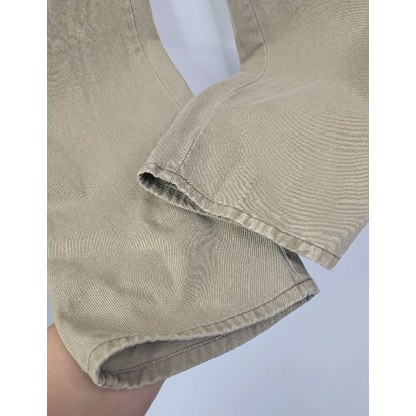 Gap VINTAGE Gap Pants Mens 36x32 Khaki Beige Chino Trousers 80s 90s Classic Fit Size US 36 / EU 52 - 4 Thumbnail