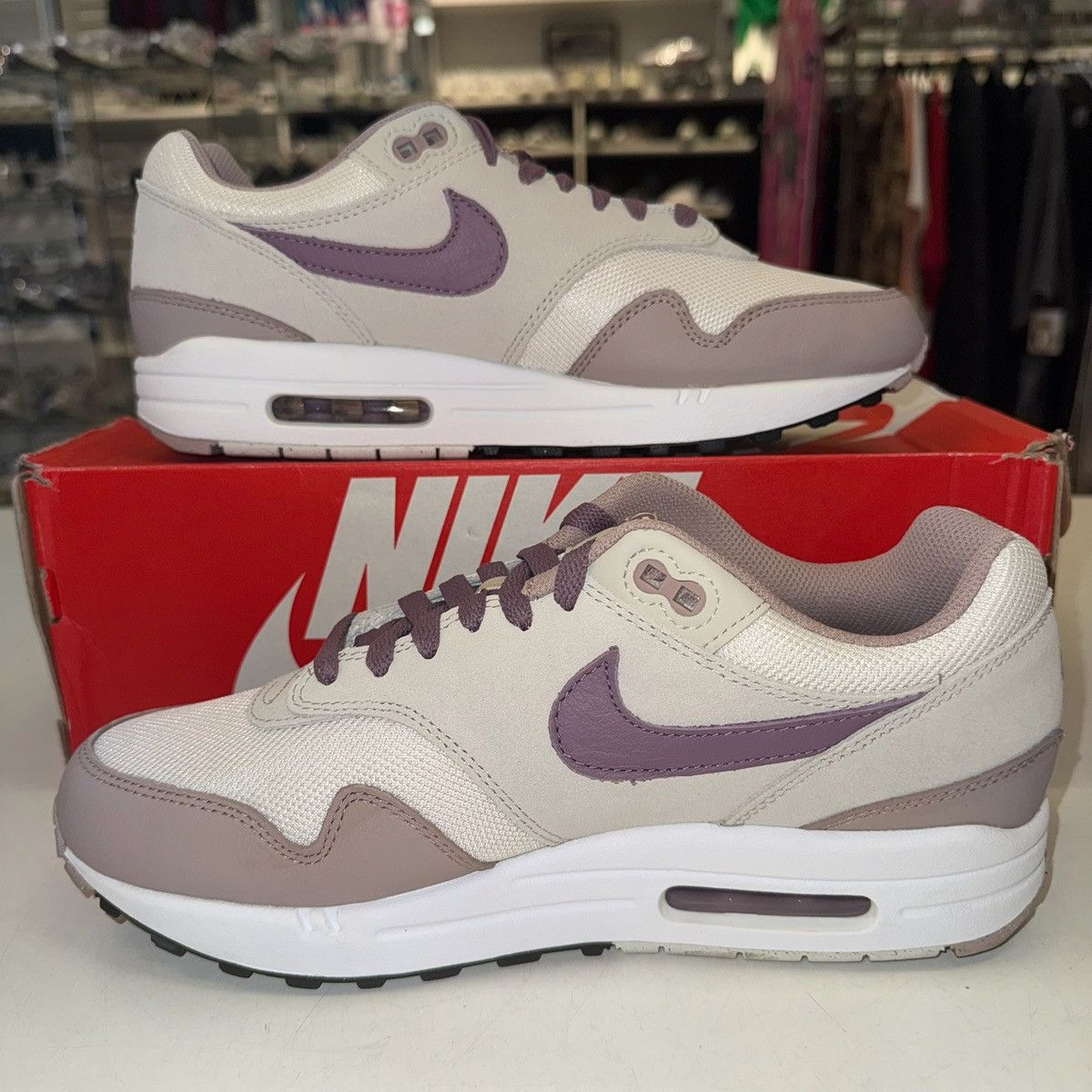 Nike Size 8.5 - Nike Air Max 1 SC Light Bone Violet Dust Size US 8.5 / EU 41-42 - 2 Thumbnail