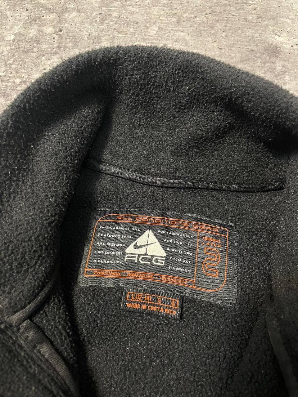Nike ACG RARE Vintage Nike Acg Baggy Fleece Jacket Y2K Size US S / EU 44-46 / 1 - 10 Thumbnail