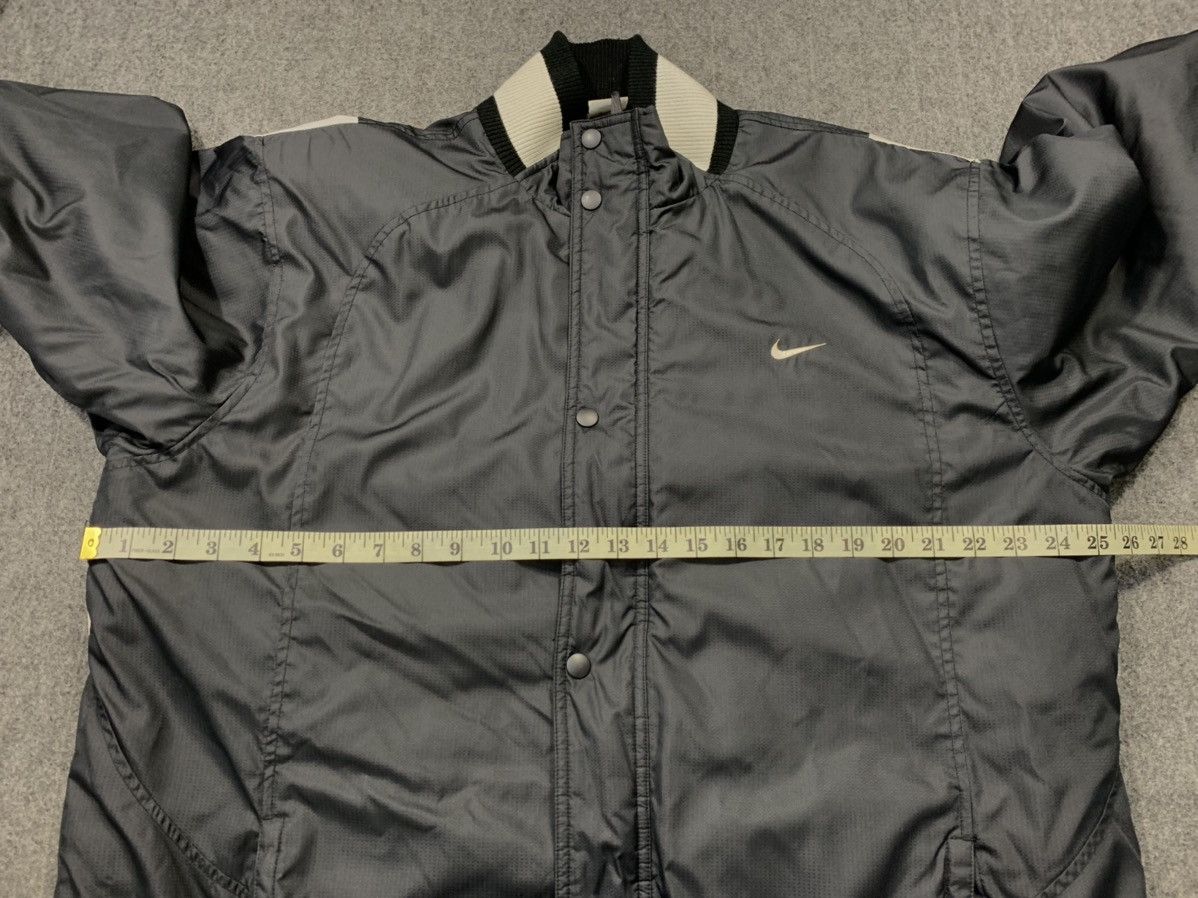 Nike Nike Swoosh Athletic Quilted Padded Parka Coach Jacket Size US L / EU 52-54 / 3 - 14 Thumbnail