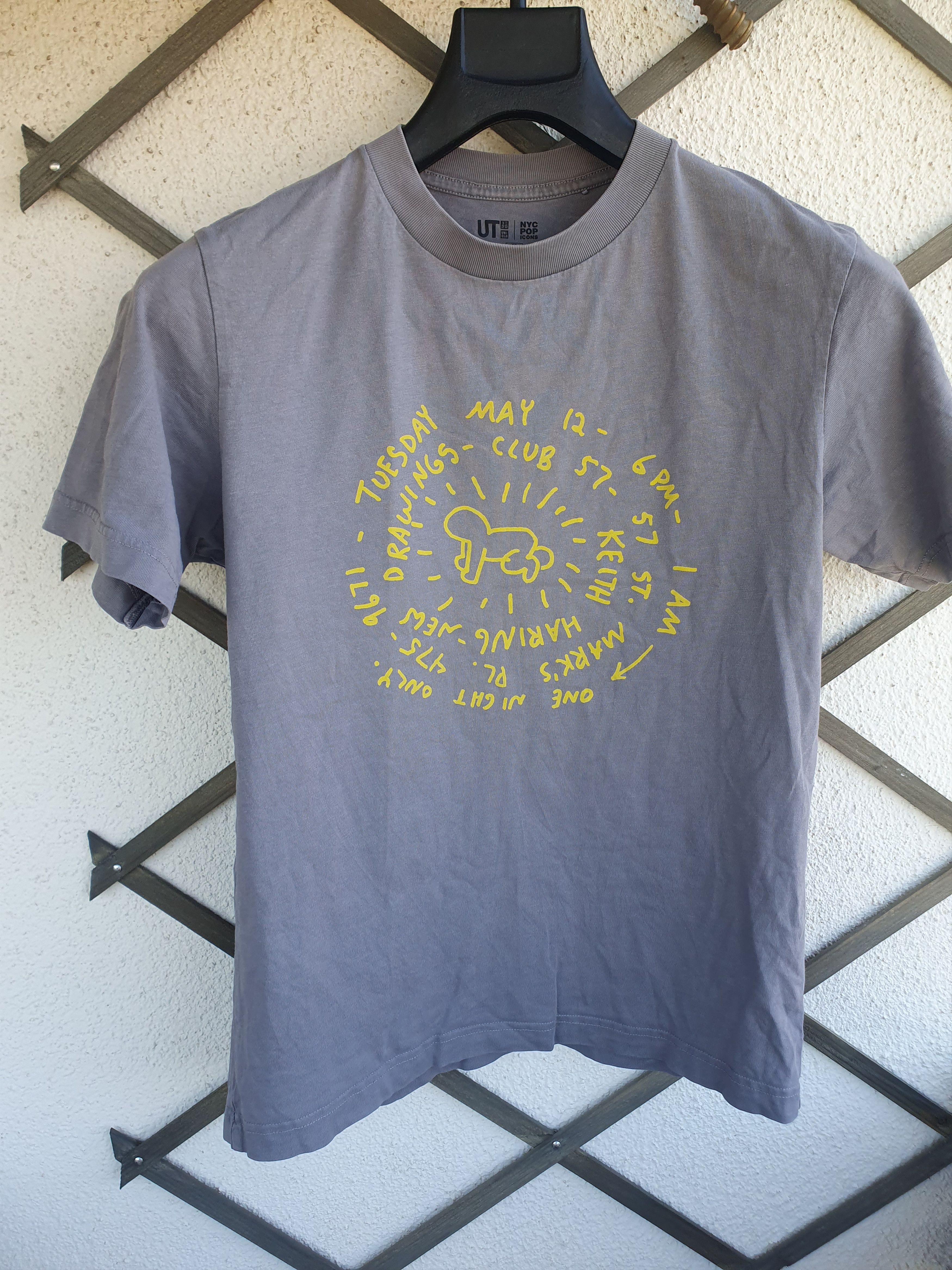 Keith Haring × Uniqlo Uniqlo x Keith Haring Club 57 East Village Event Flyer tee M Size US M / EU 48-50 / 2 - 1 Thumbnail