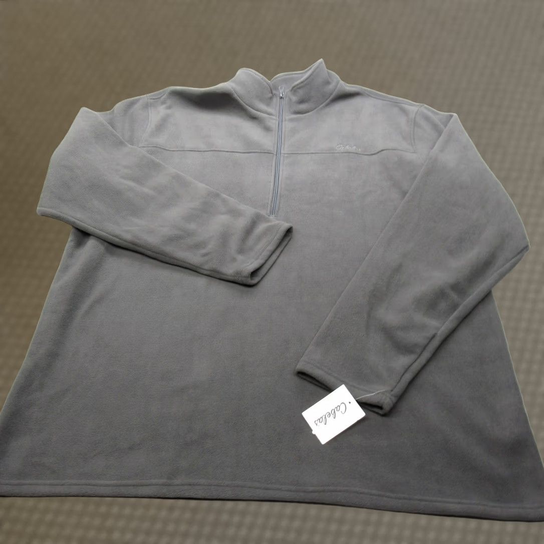 Vintage Cabelas Polar Fleece Sweatshirt 1/4 Zip Mens 2XL Tall Gray Thermal NEW Size US XXL / EU 58 / 5 - 1 Thumbnail