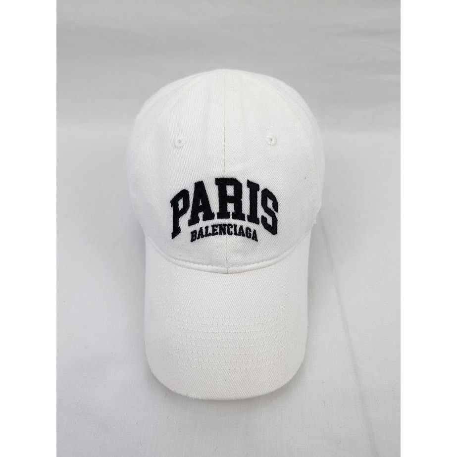 Balenciaga o1rshd1 Q:2 / Size: S / Hat / Cap in White Size ONE SIZE - 2 Thumbnail
