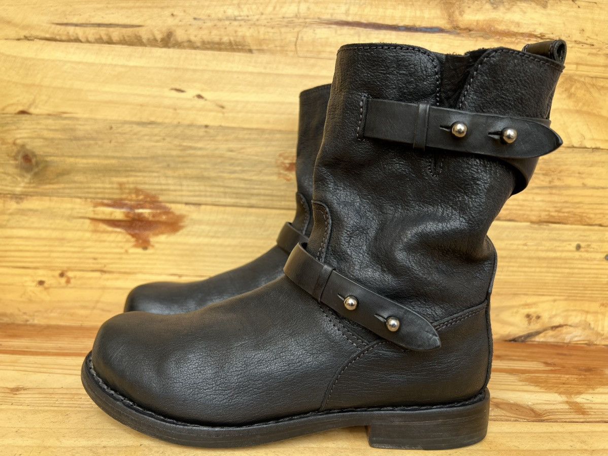 Rag & Bone Rag & Bone Black Leather Motorcycle Women’s Boots Size US 7 / IT 37 - 3 Thumbnail