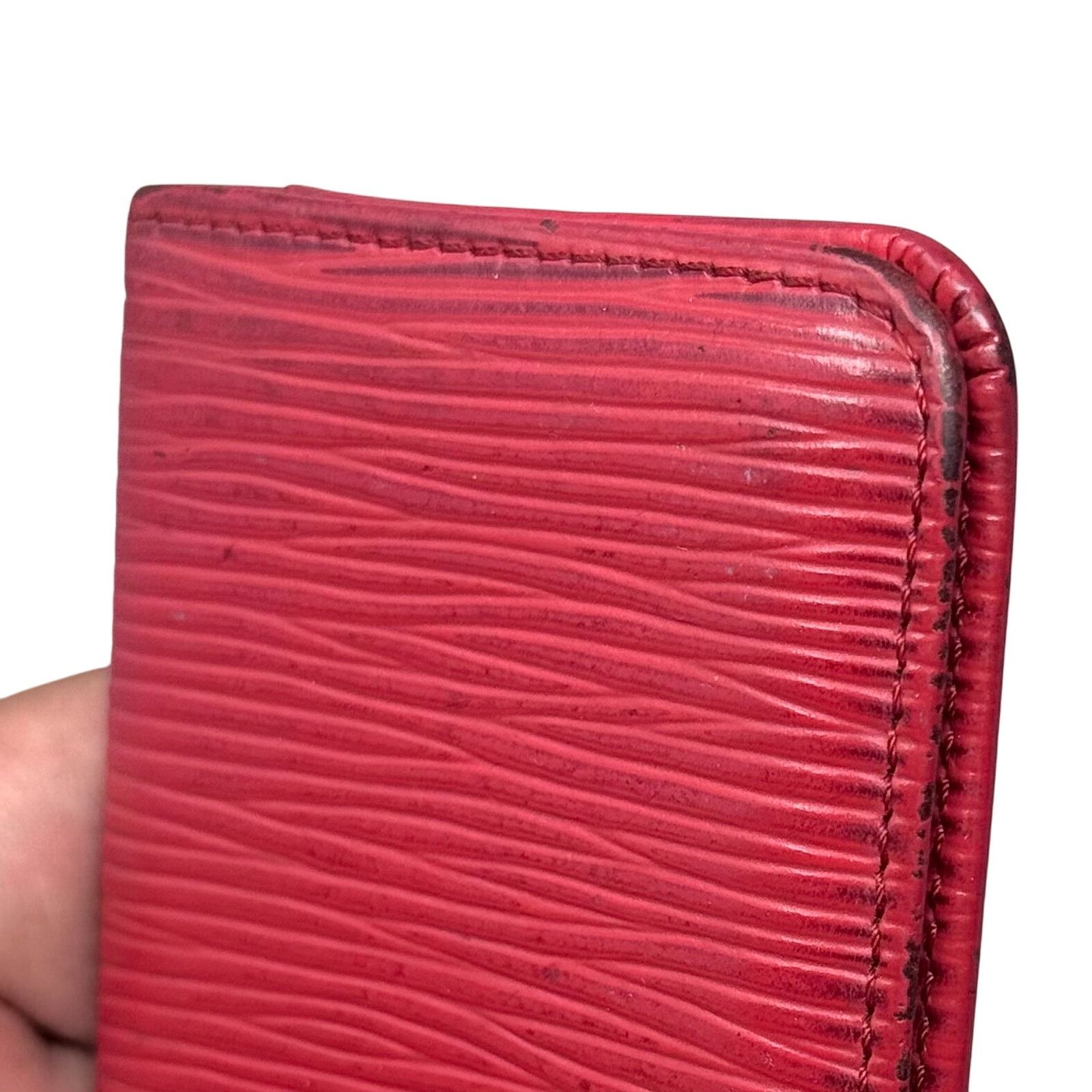 Louis Vuitton Louis Vuitton Red Bifold Wallet Size ONE SIZE - 11 Thumbnail