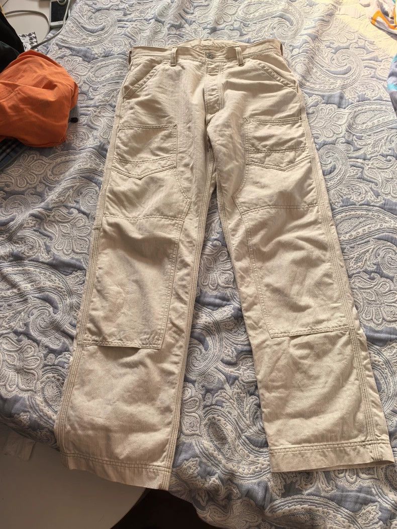 Freewheelers Freewheelers White Work Pants Size 34 Size US 34 / EU 50 - 1 Thumbnail