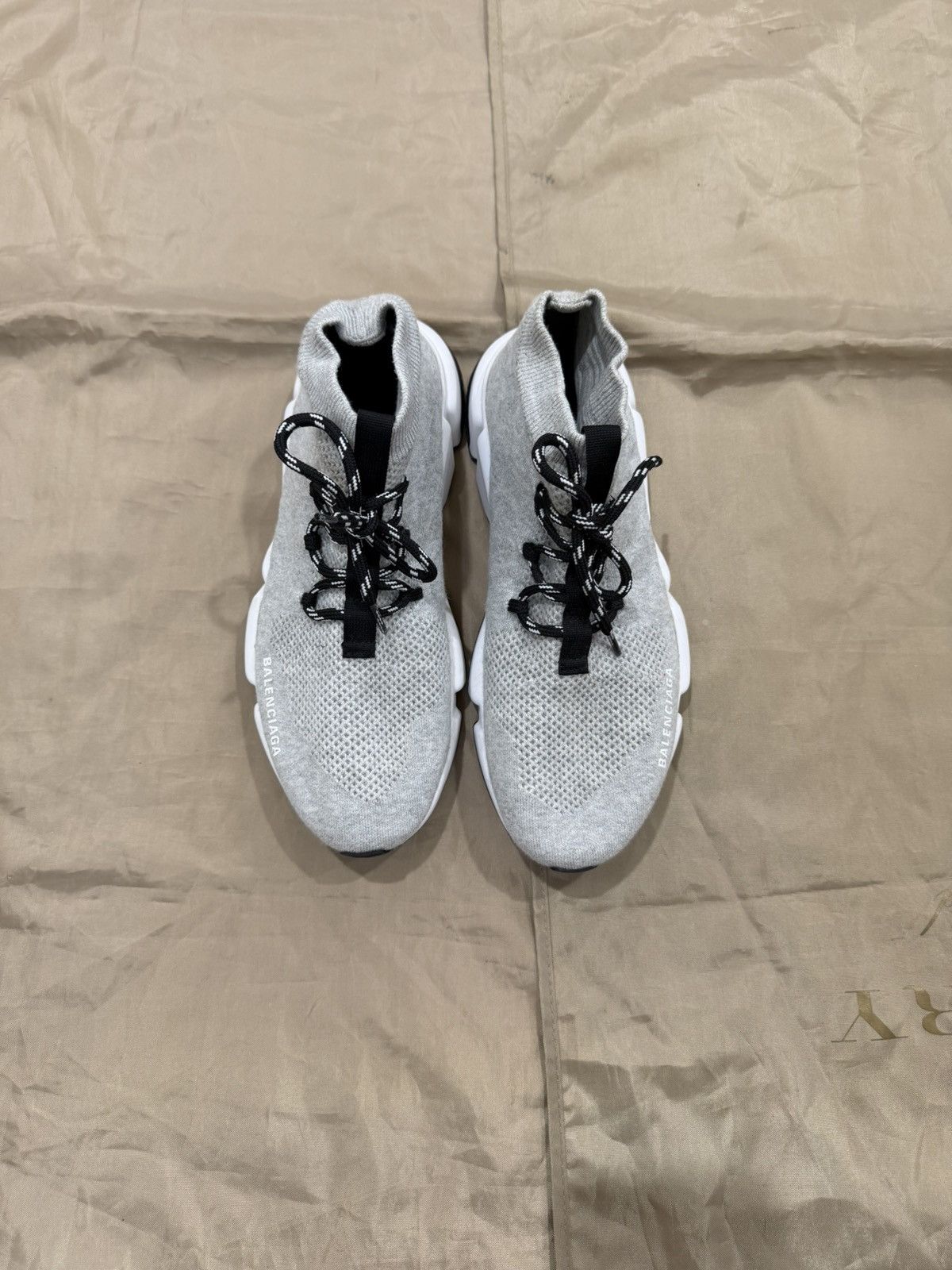 Balenciaga Balenciaga Wmns Speed Lace Up Sneaker 'Grey' size 41 Size US 8 / EU 41 - 4 Thumbnail