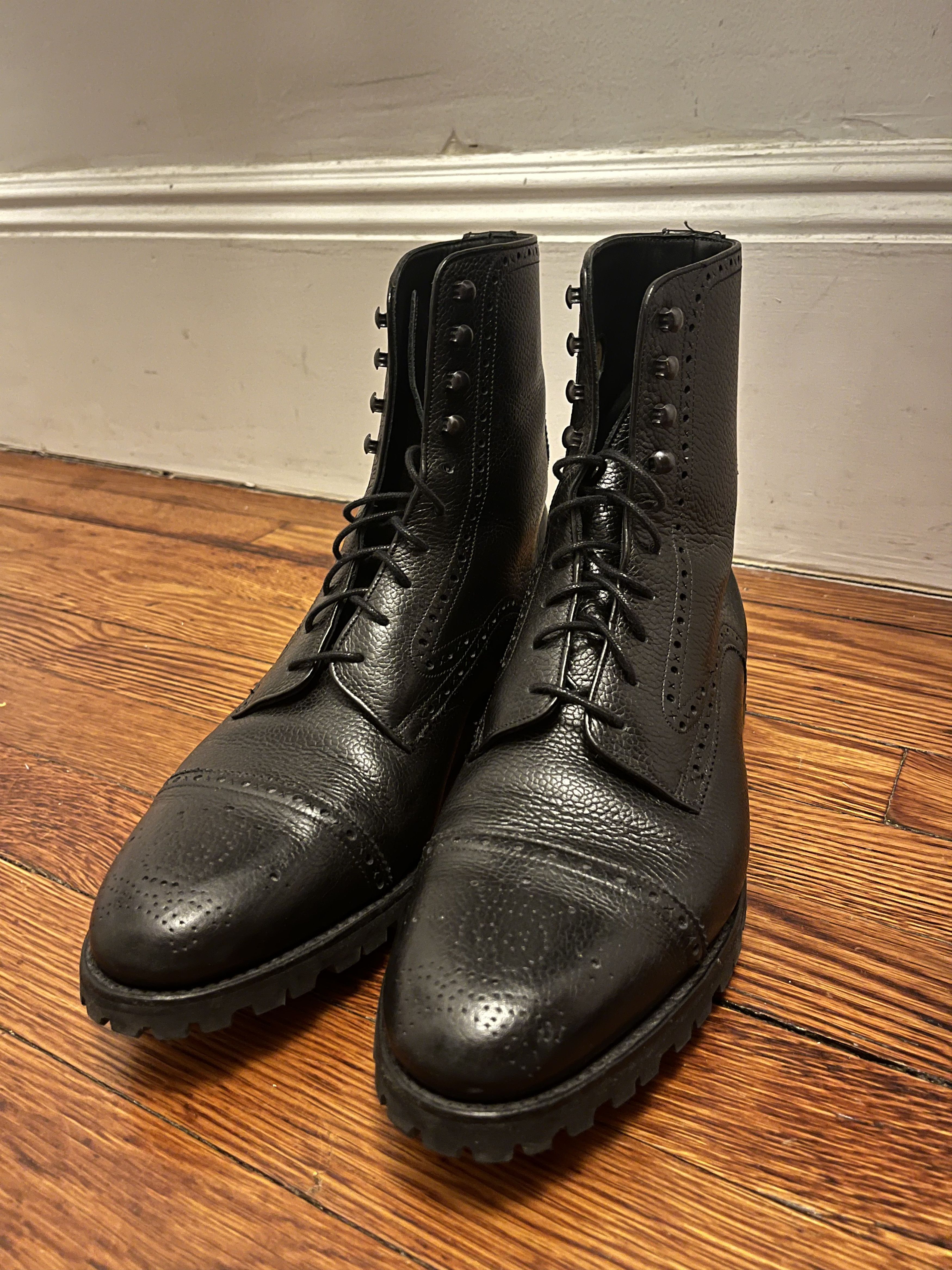 Barker Black Boulderson Boot