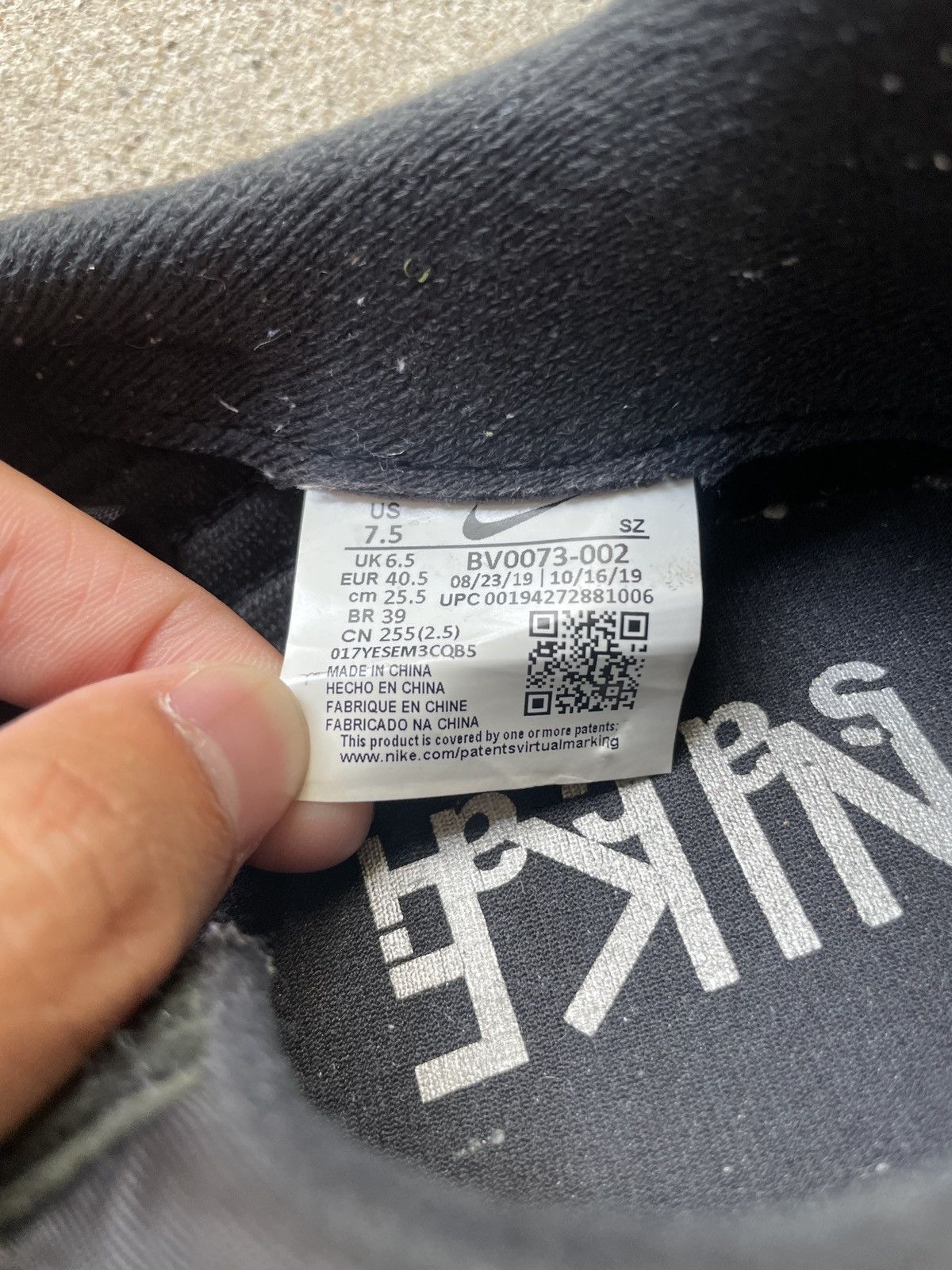 Nike × Sacai Nike x Sacai LD Waffle Black Nylon Size US 7.5 / EU 40-41 - 6 Thumbnail