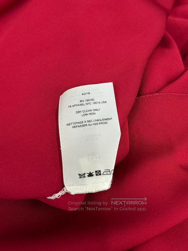 The Row The Row Red silk sleeveless dress Size XS / US 0-2 / IT 36-38 - 7 Thumbnail