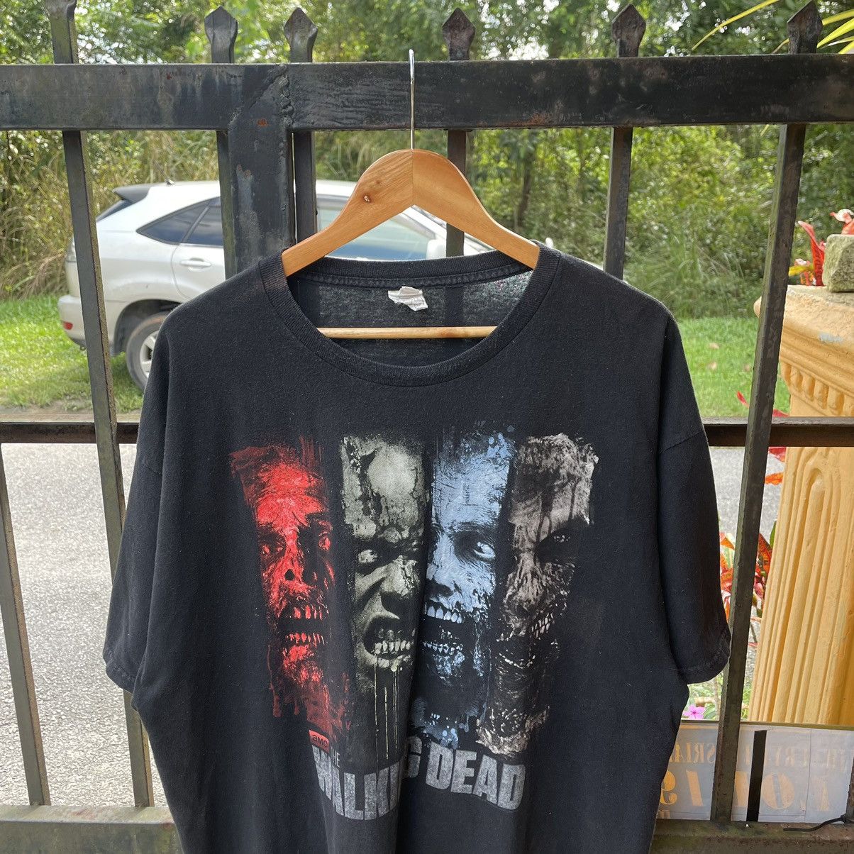 Vintage 🔥2014 The Walking Dead Horror Thriller Promo Movie Tee Size US XXL / EU 58 / 5 - 3 Thumbnail