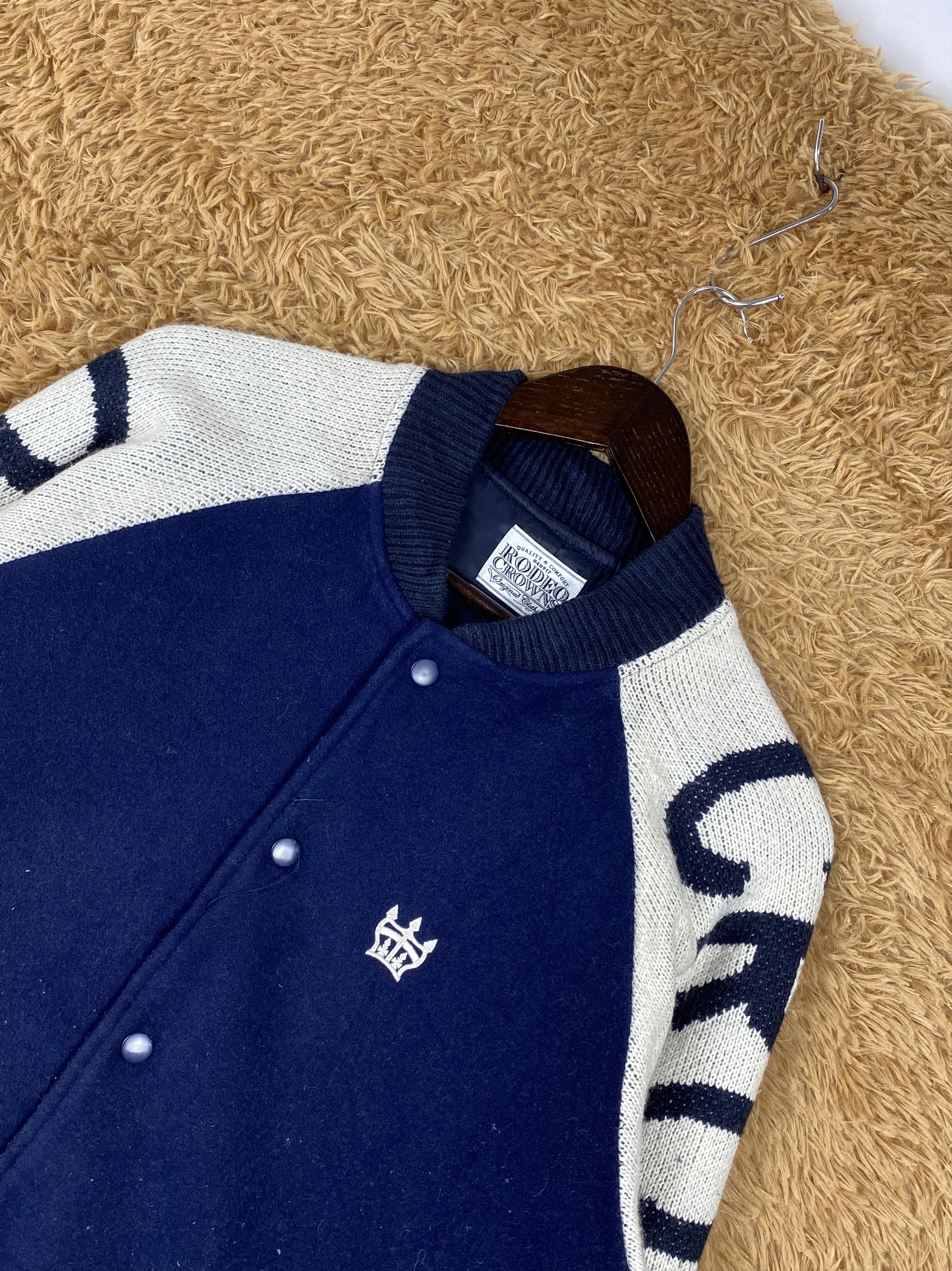 Japanese Brand Vintage Rodeo Crowns Wool Jacket J1906 Size US S / EU 44-46 / 1 - 2 Thumbnail