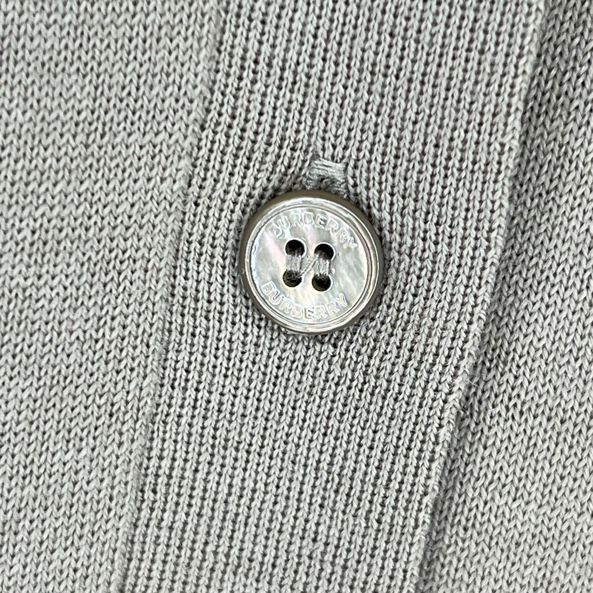 Burberry × Designer Burberry Cardigan Sweater Jumper Wool Knit Beige Brown Size XS / US 0-2 / IT 36-38 - 5 Thumbnail