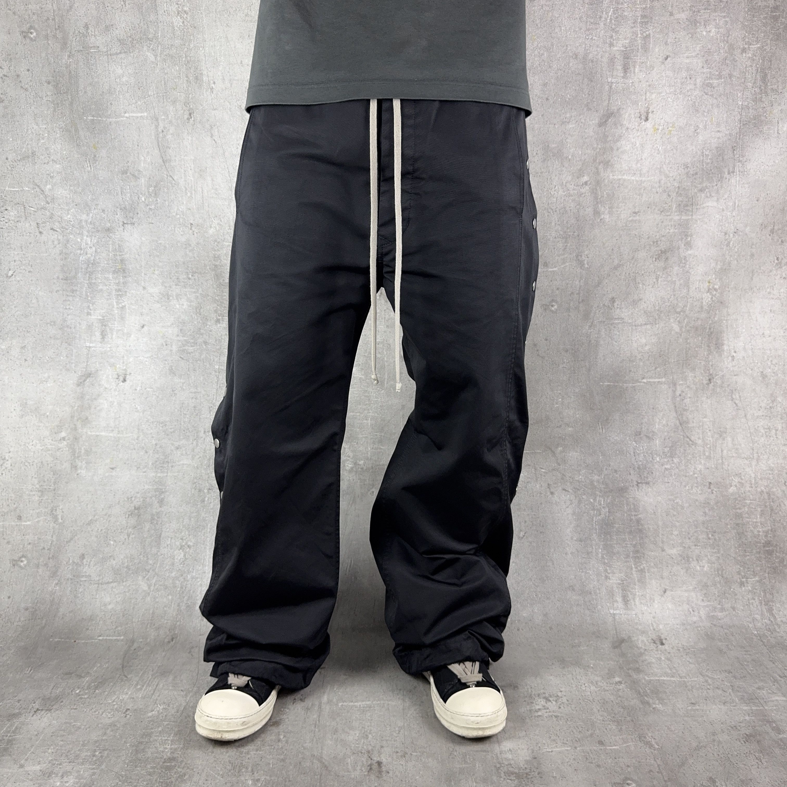 Rick Owens Drkshdw RICK OWENS DRKSHDW Easy Pushers Nylon Black Size US 32 / EU 48 - 4 Thumbnail
