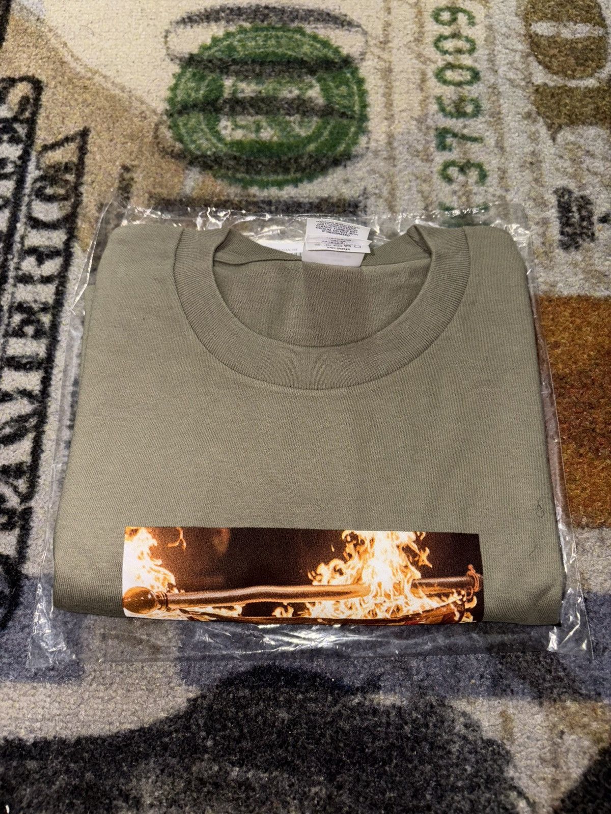 Supreme Spitfire Flag Tee Olive