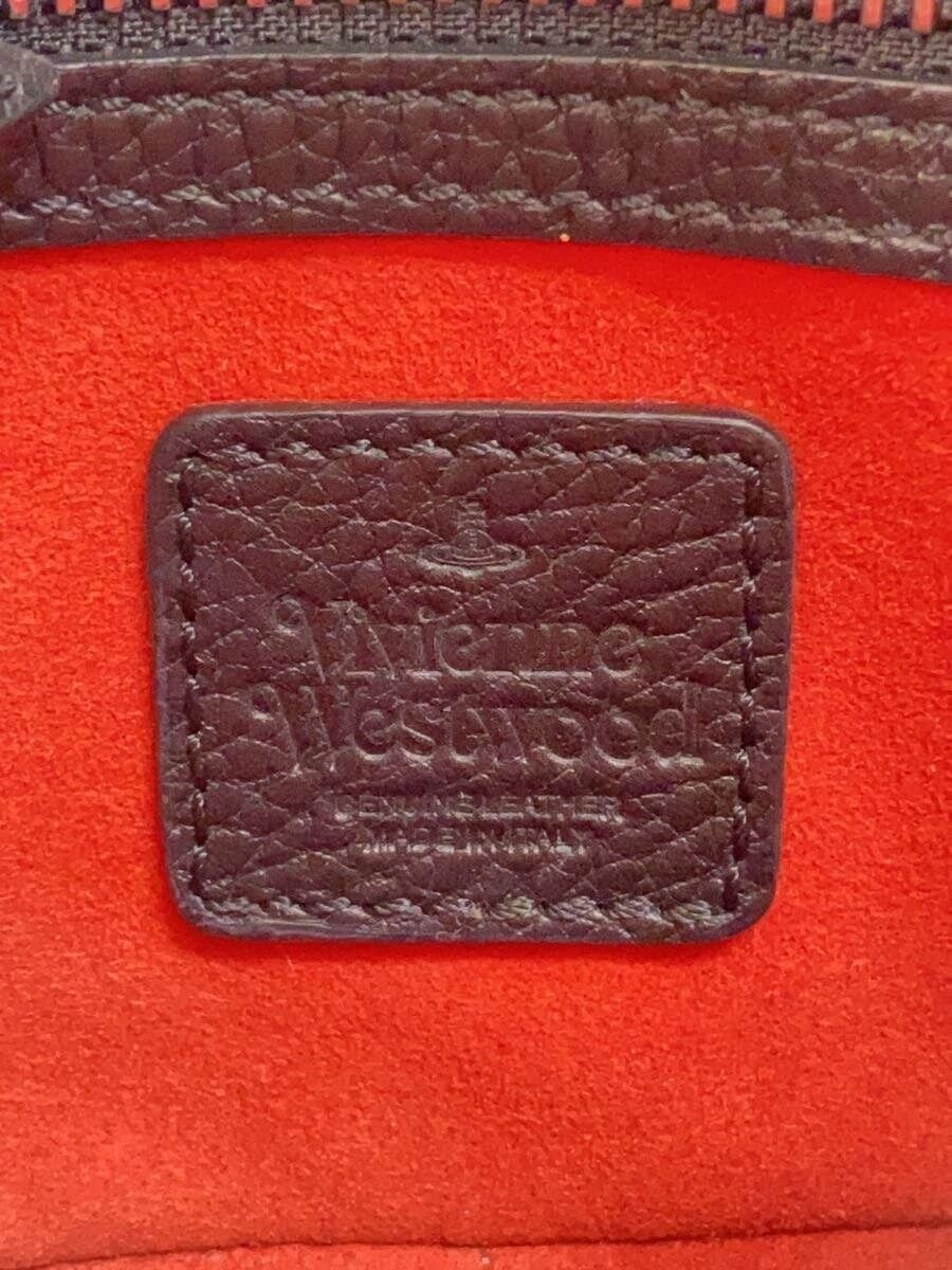 Vivienne Westwood Orb Badge Leather Shoulder Bag Size ONE SIZE - 7 Thumbnail