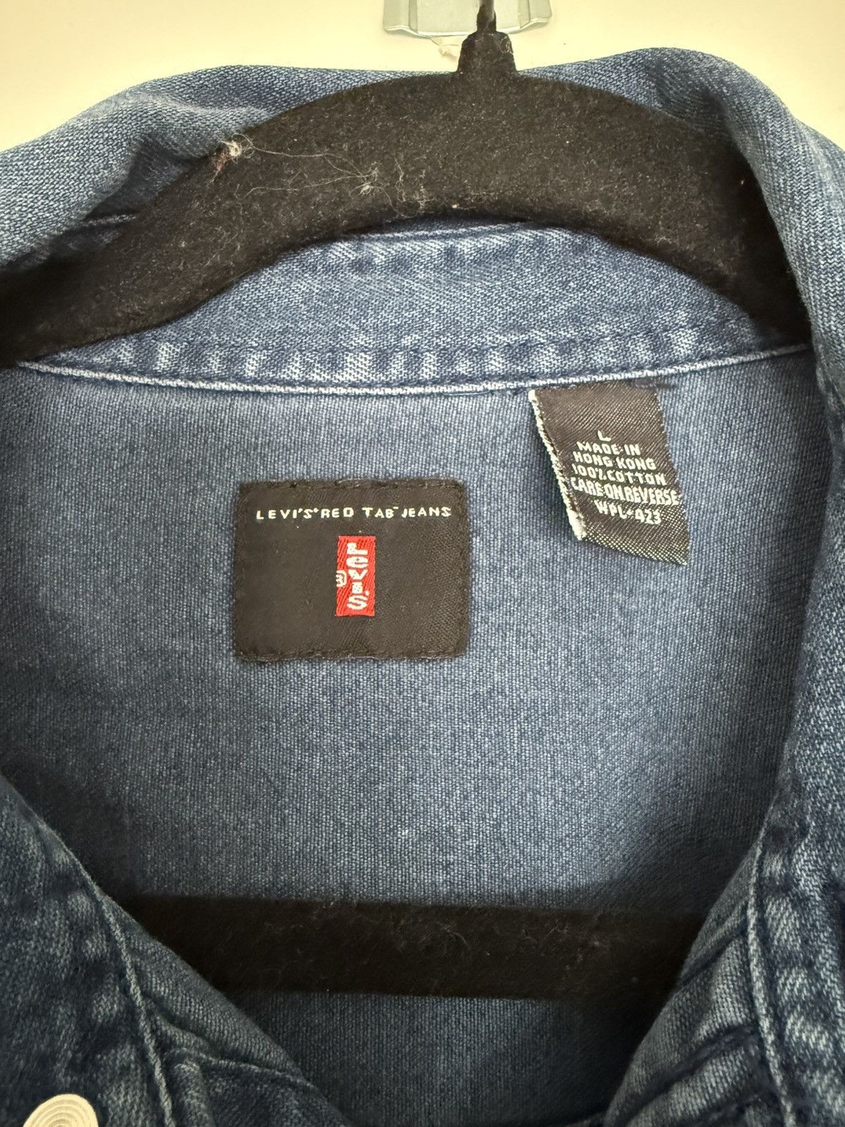 Levi's Vintage Levi’s Red Tab Button up Size US L / EU 52-54 / 3 - 1 Thumbnail