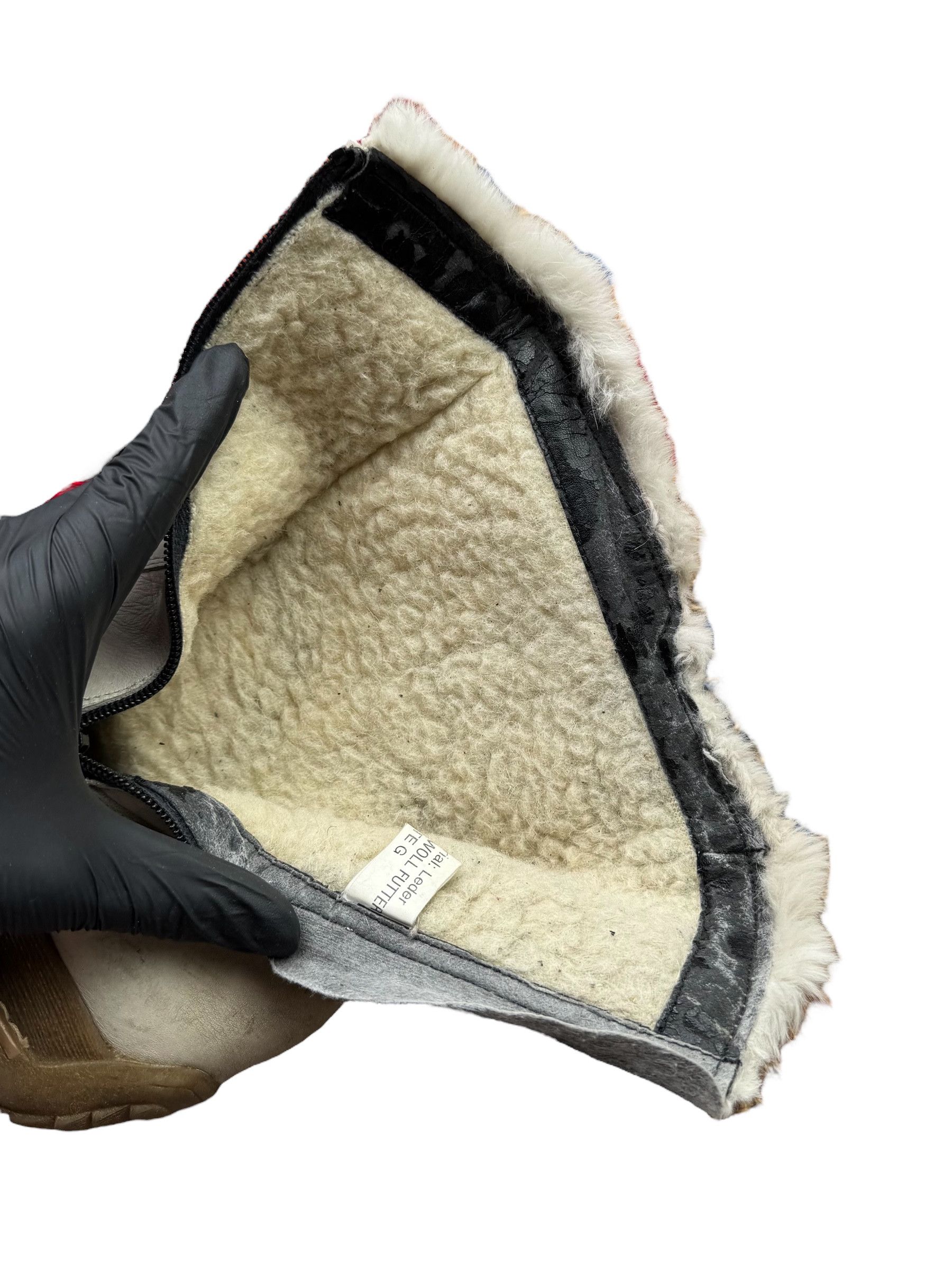 Vintage Leather Boots From The 90's (V50) Size US 11 / IT 41 - 8 Thumbnail