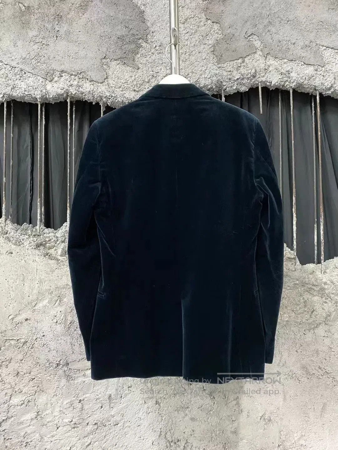 Hermes Hermes Black Velvet Blazer Size 44. Size US L / EU 52-54 / 3 - 2 Thumbnail