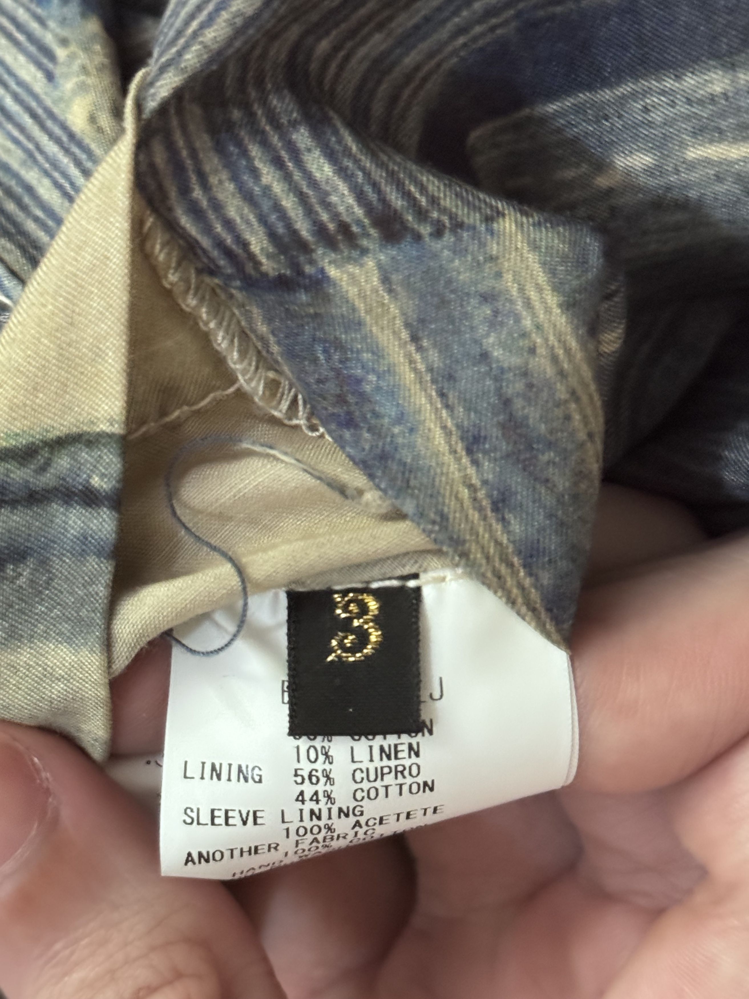 Kapital Kapital Liberty Stripe Boro Drizzler Zip Jacket Size US L / EU 52-54 / 3 - 5 Thumbnail