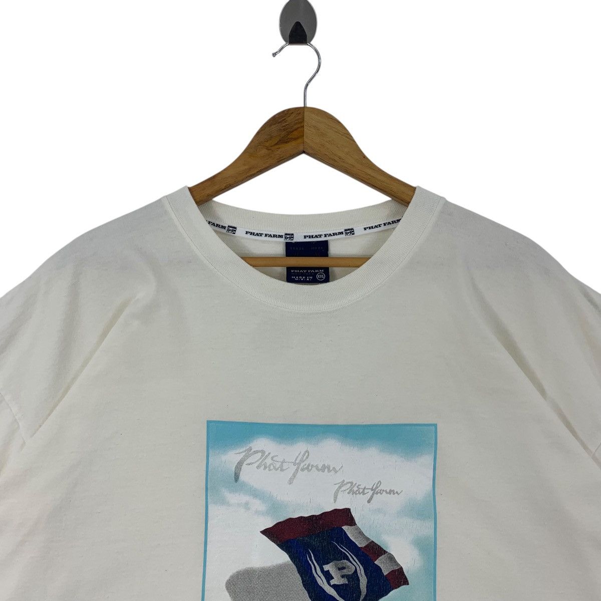 Phat Farm × Vintage Vintage Y2k PHAT FARM hip hop baggy tee Size US XXL / EU 58 / 5 - 2 Thumbnail