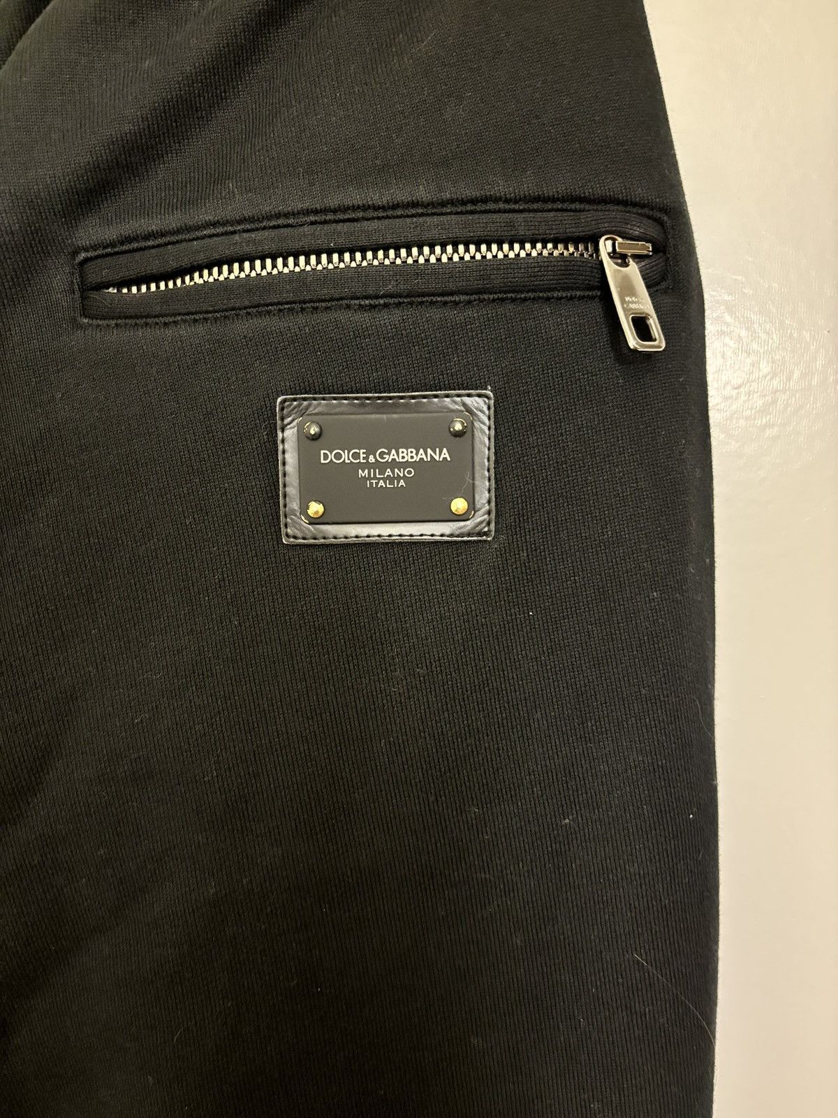 Dolce & Gabbana Dolce & Gabanna Black Sweatpants Size US 30 / EU 46 - 8 Thumbnail