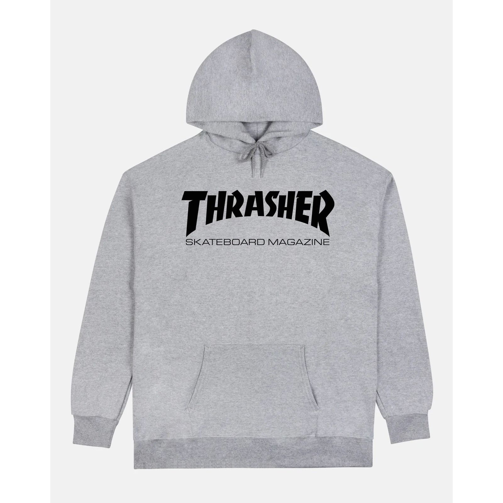 Thrasher Skateboard Magazine Mens Mag Hoodie in Heather Grey