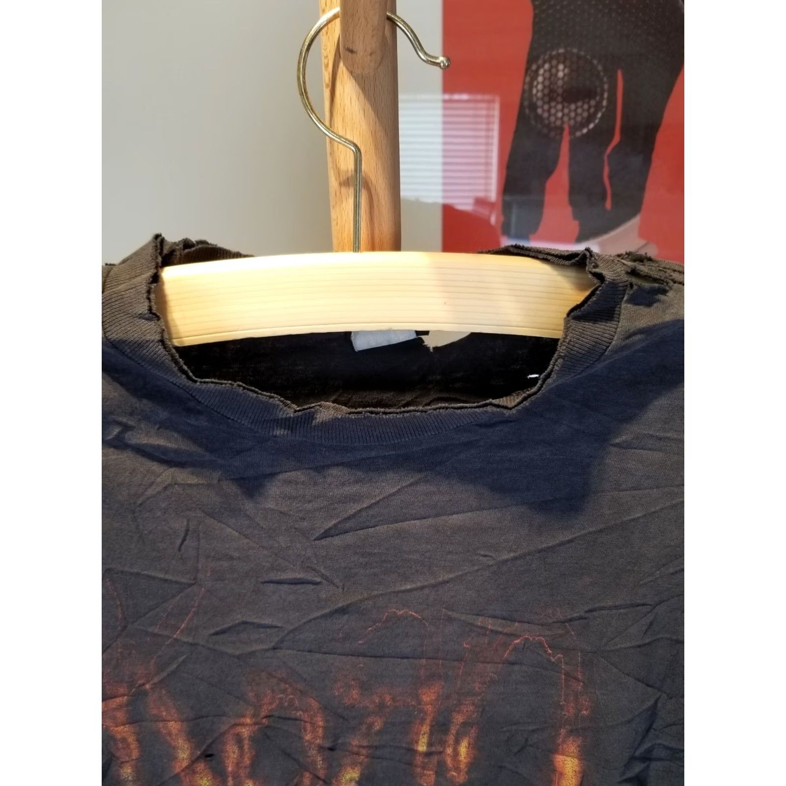 Vintage VINTAGE KORN HEAVY METAL DISTRESSED GIANT TAG T-SHIRT SZ XLARGE Shirt Mens XL Black 90s Reactivity Size US XL / EU 56 / 4 - 6 Thumbnail