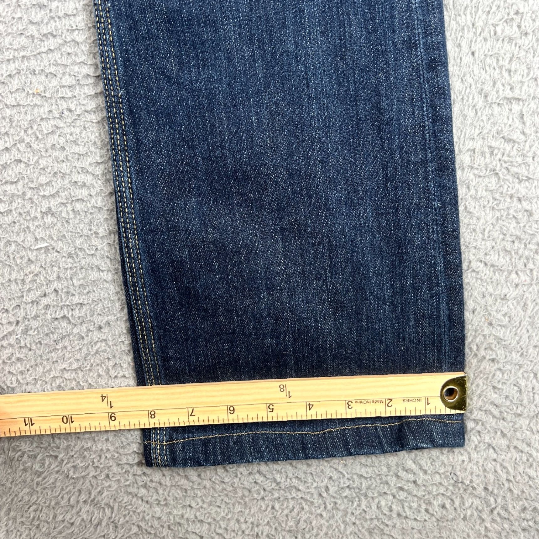 7 For All Mankind 7 For All Mankind Womens Flynt Flare Jeans Size 28 Denim Blue HEMMED 31 Inseam Regular Rise 5-Pocket Size 28" / US 6 / IT 42 - 6 Thumbnail