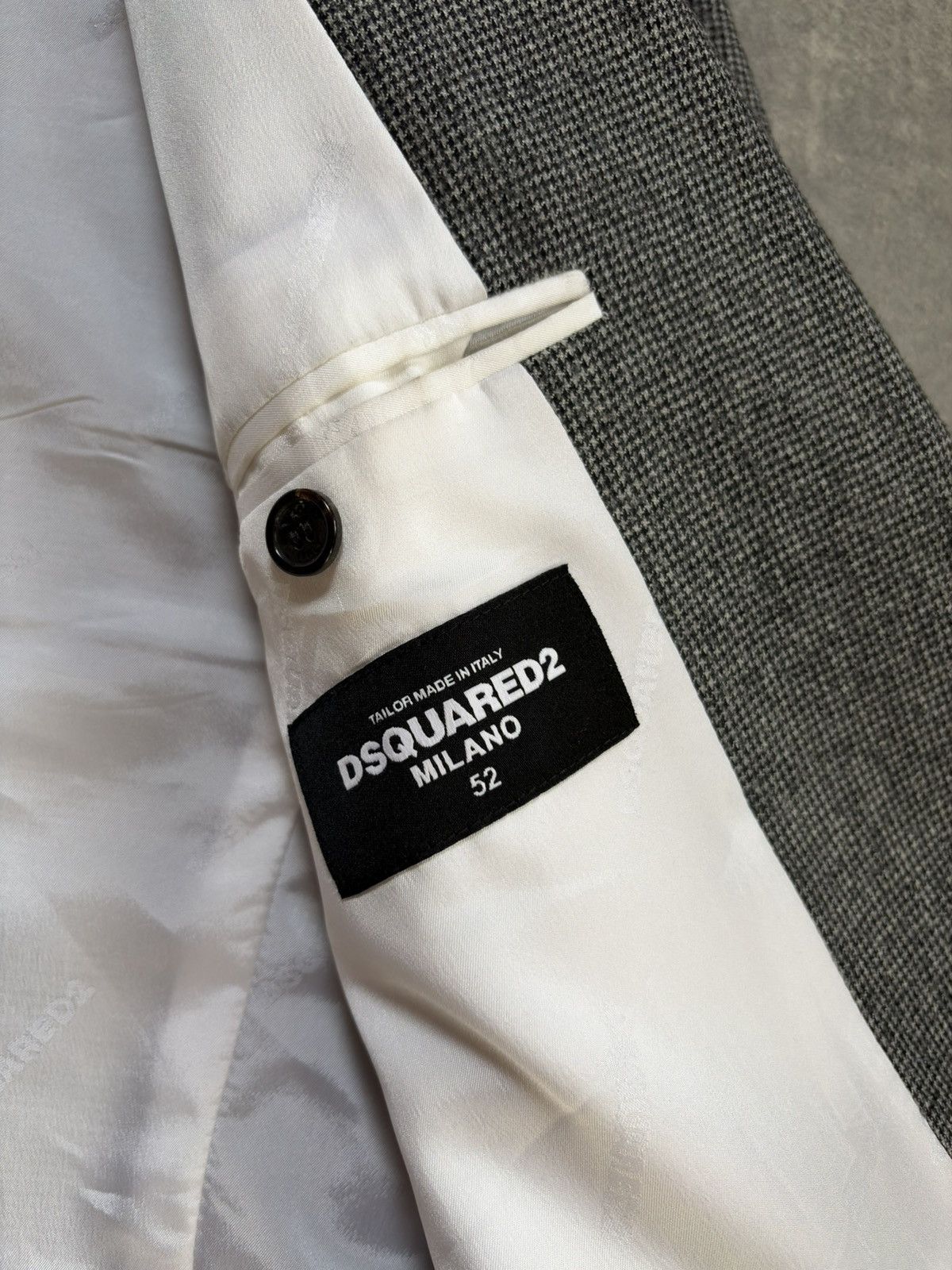 Dsquared2 Dsquared2 Wool Slim Blazer Jacket 52 Rare Size 42R - 15 Thumbnail