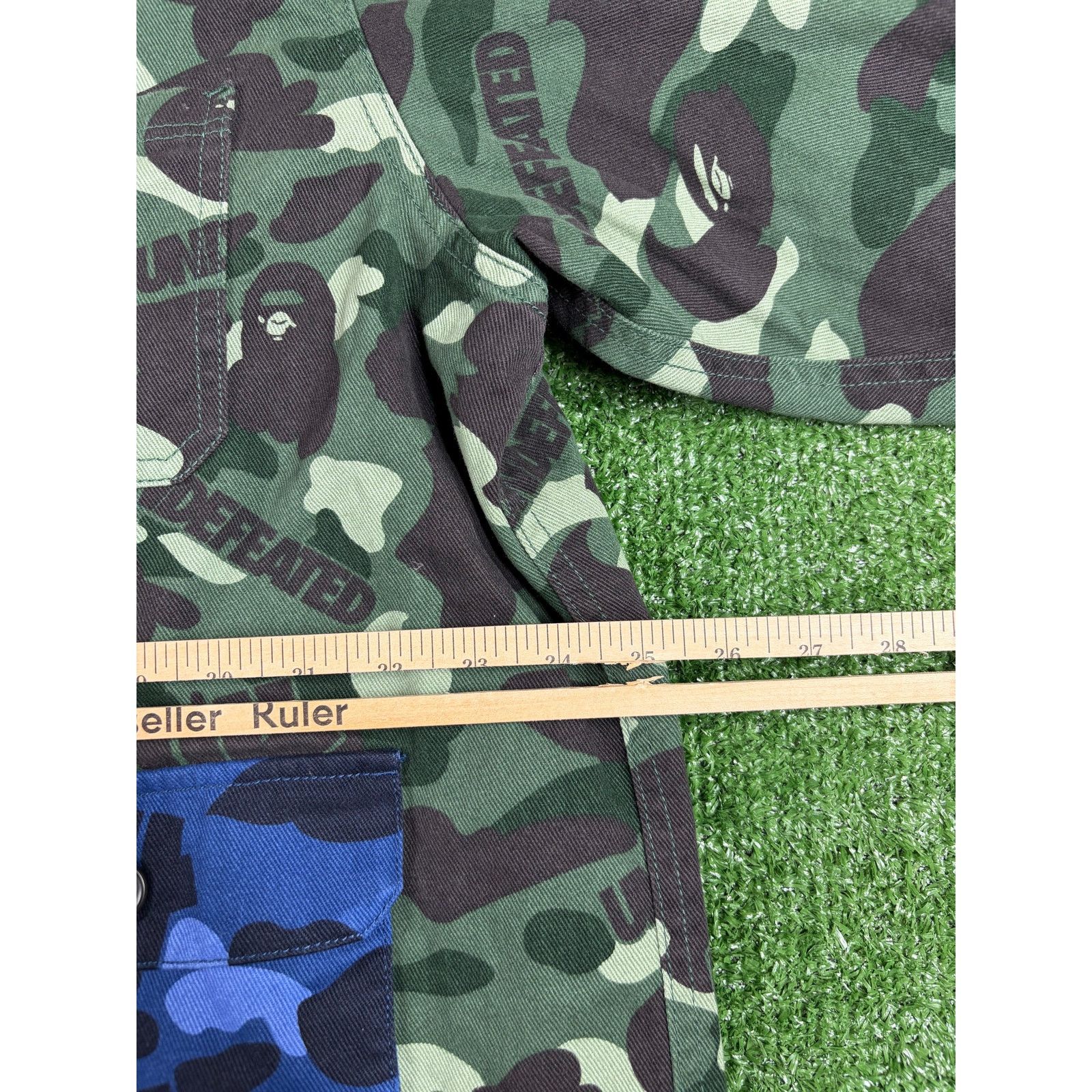 Bape BAPE X Undefeated Color Camo Flannel Jacket Size Large Size US L / EU 52-54 / 3 - 5 Thumbnail