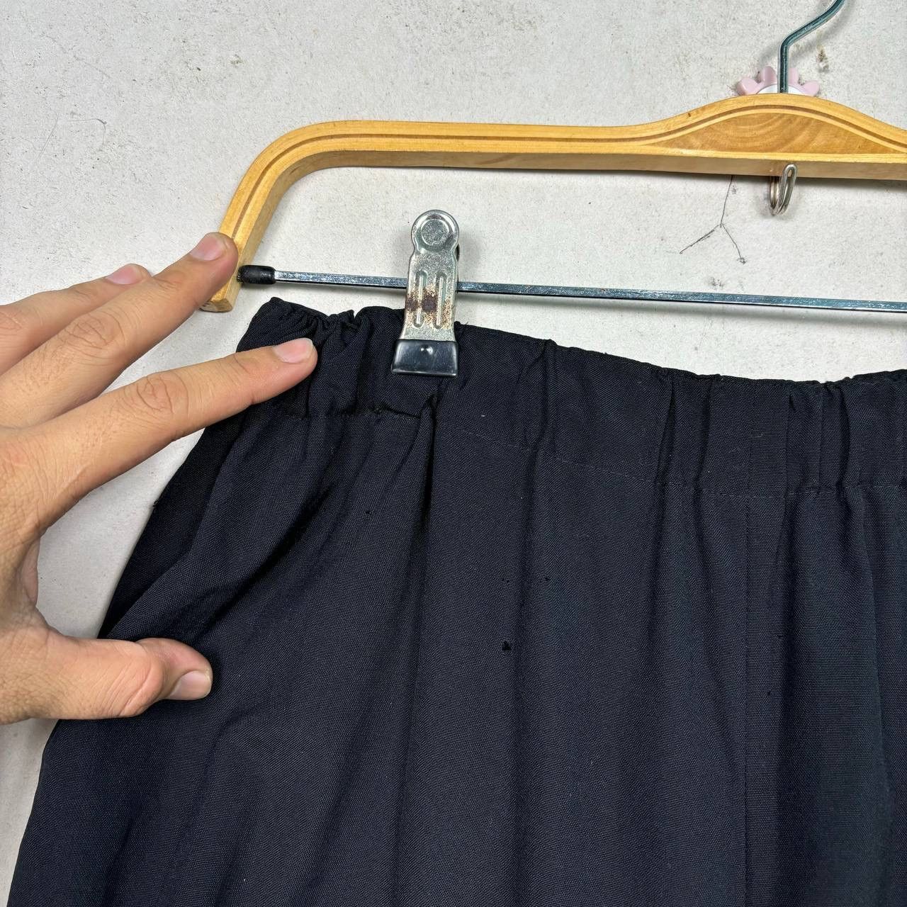 Comme des Garcons Thrashed AD2000 Comme Des Garcons Wool Wide Leg Pants Size US 30 / EU 46 - 6 Thumbnail