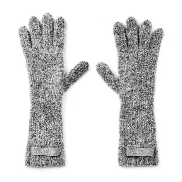 Jacquemus o1g2r1mq1024 Size: OS / Gloves in Grey Size ONE SIZE - 1 Thumbnail
