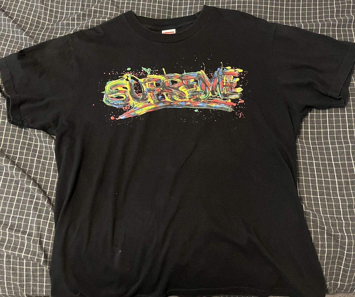 Supreme Supreme Rainbow Logo Tee Size US M / EU 48-50 / 2 - 1 Thumbnail