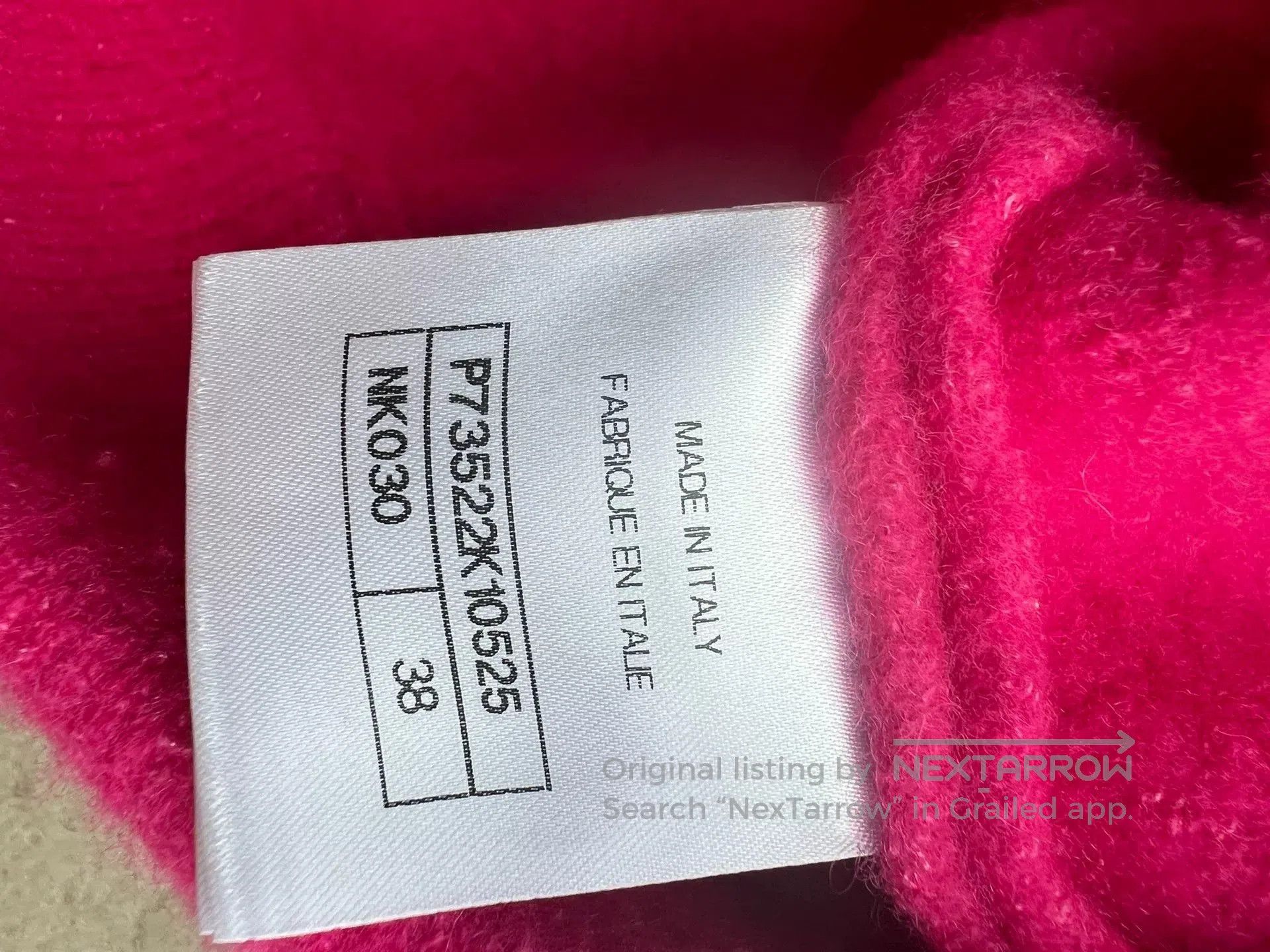Chanel Chanel Pink Cashmere Knit Cardigan. Size US M / EU 48-50 / 2 - 5 Thumbnail