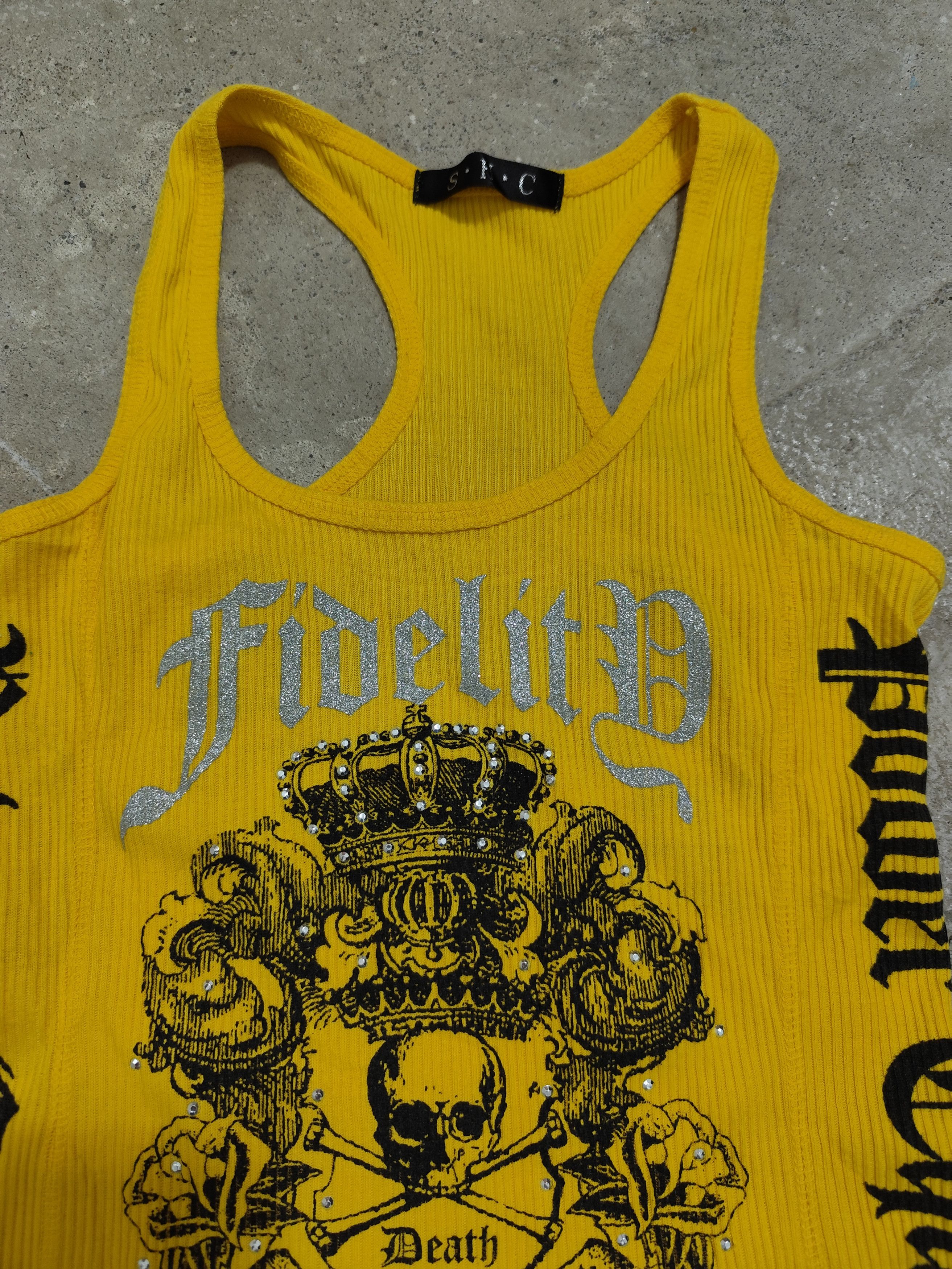 If Six Was Nine If six was nine gothic punk skull SHC tank top Size S / US 4 / IT 40 - 6 Thumbnail