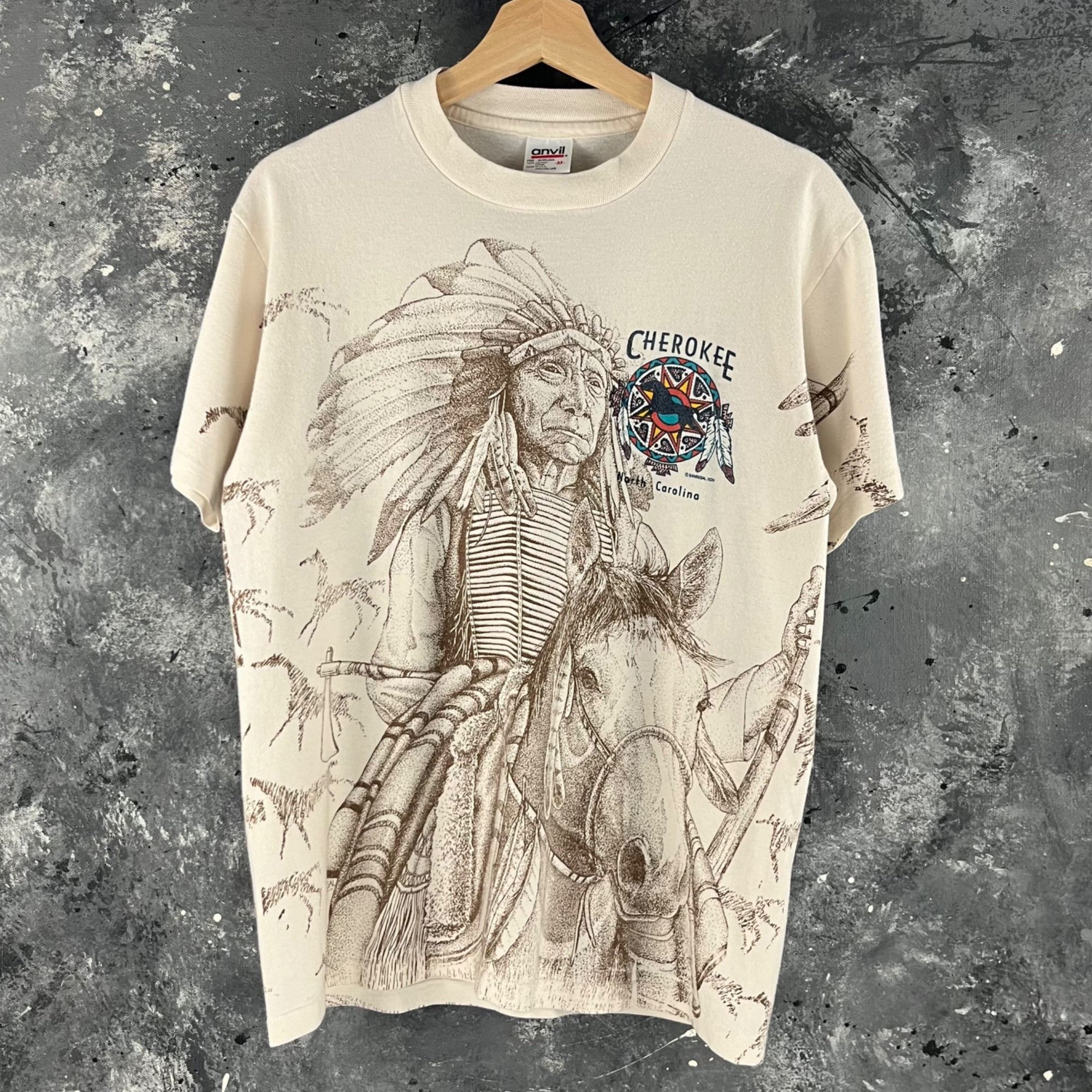 Vintage Vintage Cherokee Native American shirt Size US M / EU 48-50 / 2 - 1 Thumbnail